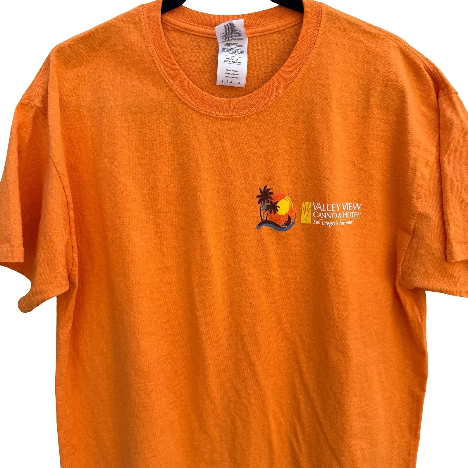 Gildan Gildan Ultra Cotton Orange Valley View Casino San Diego Grap Size US L / EU 52-54 / 3 - 4 Thumbnail