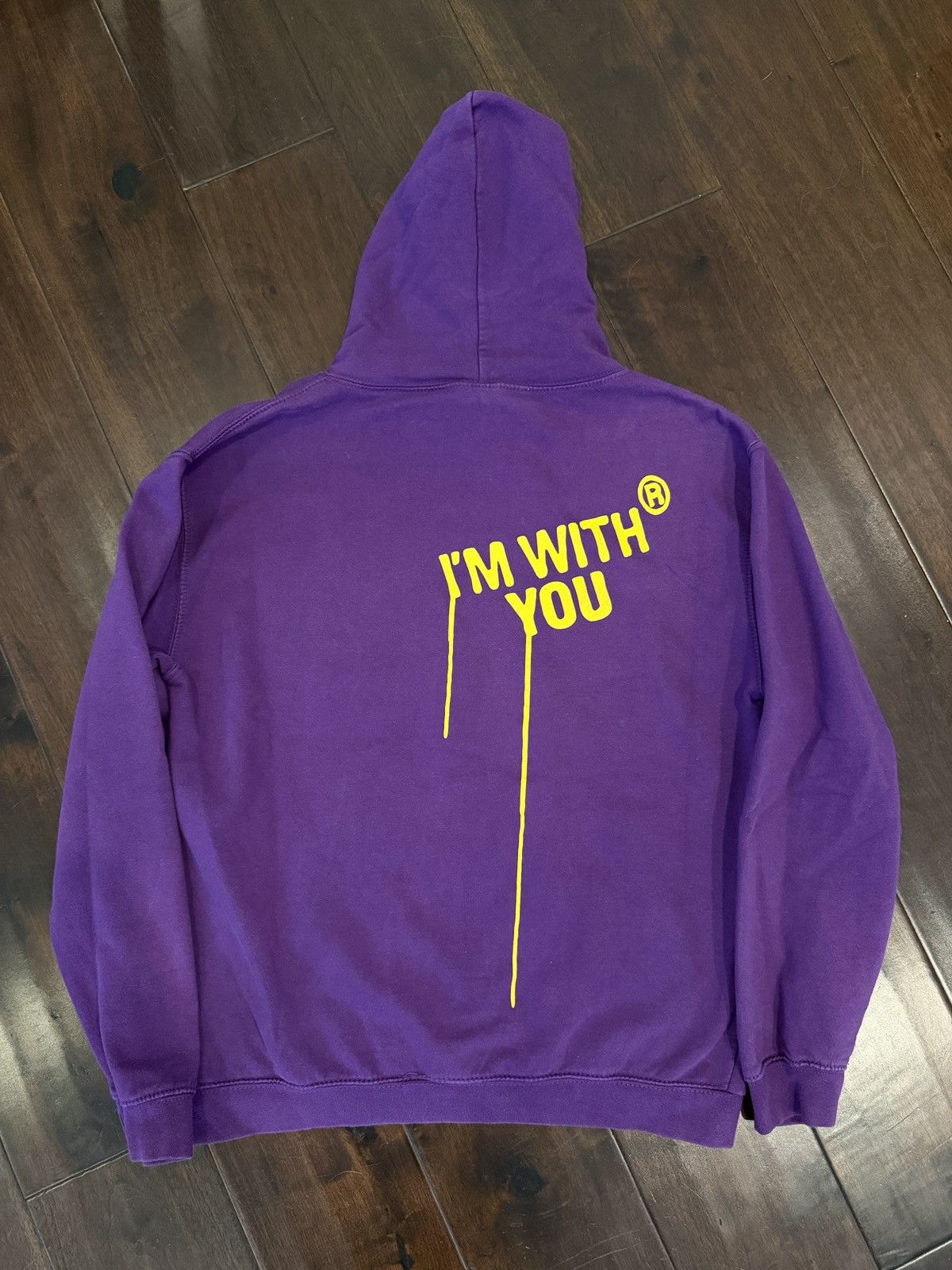 Vintage AWDis Men's Red Hot Chili Peppers Purple Hoodie Sweatshirt Size US M / EU 48-50 / 2 - 3 Thumbnail