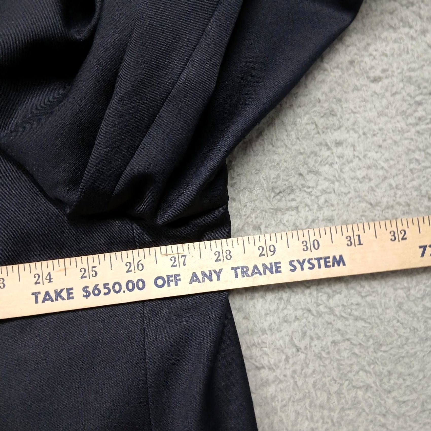 Jack Victor Jack Victor Blazer Big & Tall 52R Navy Wool Button Size 52R - 6 Thumbnail
