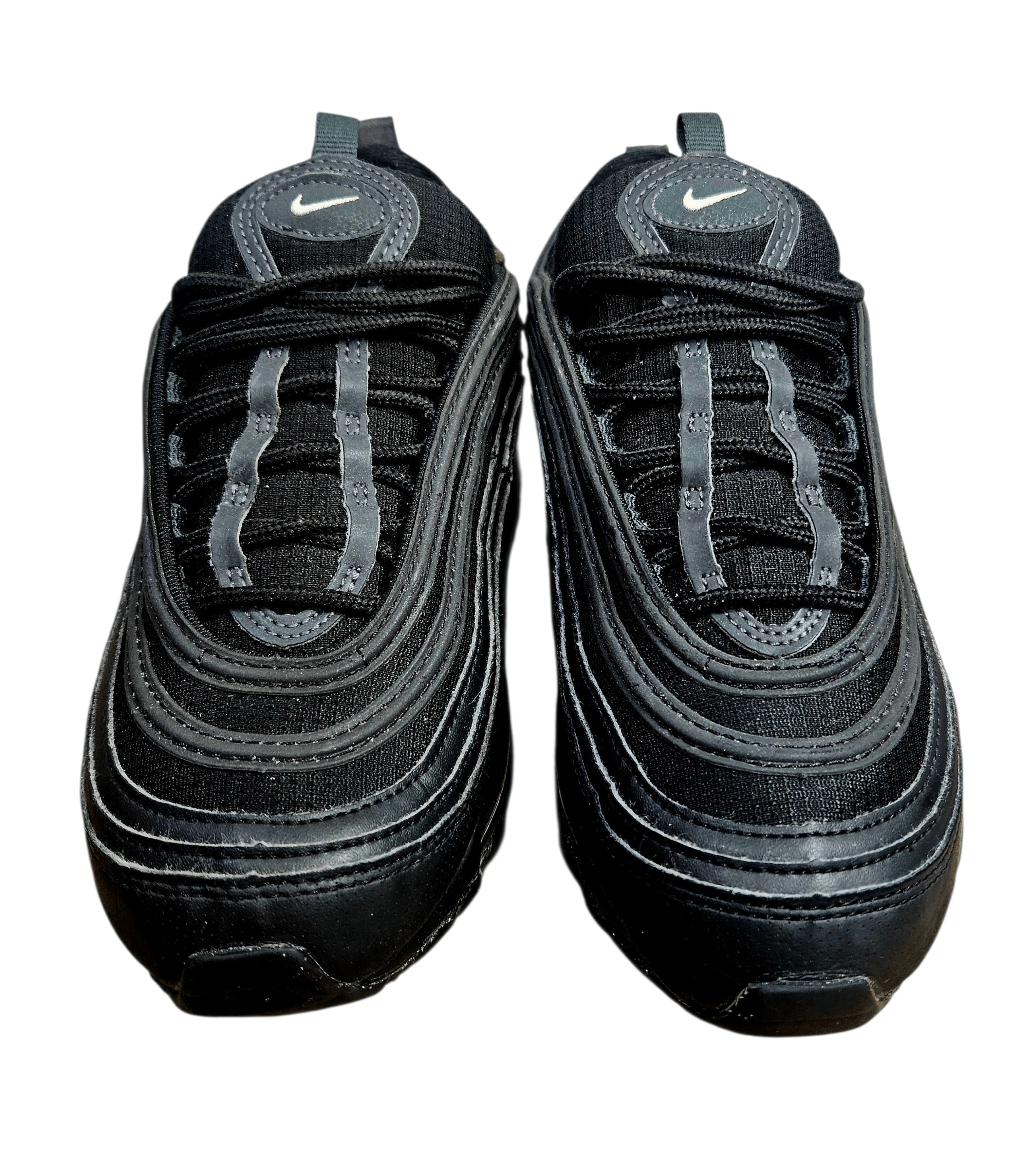 Nike 2021 Nike Air Max 97 GS "Black Antracite" Size US 6 / EU 39 - 8 Thumbnail