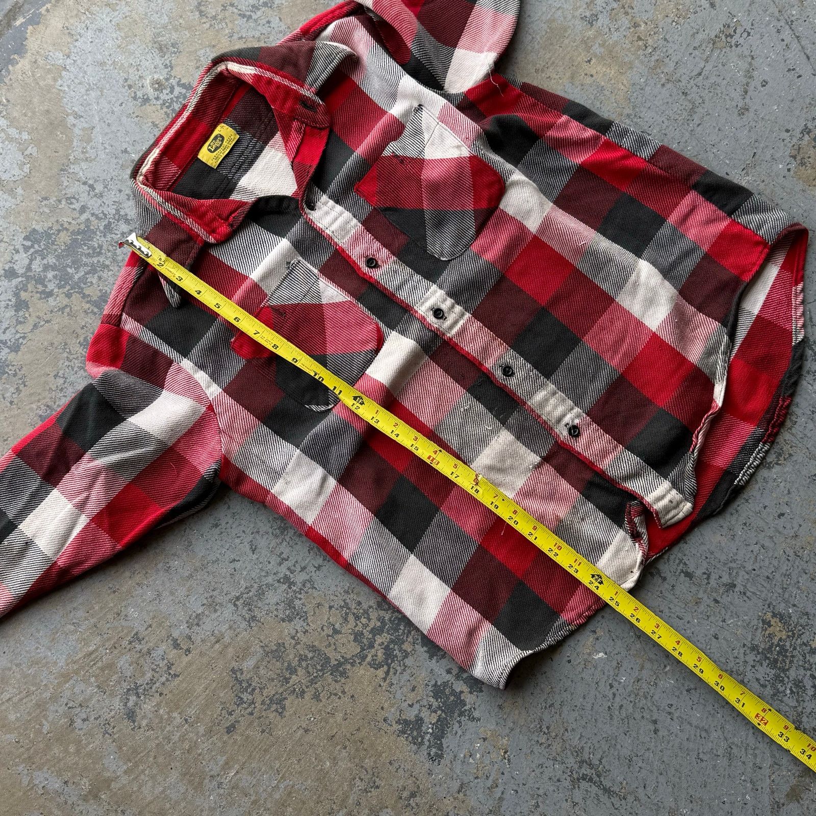 Vintage Vintage Mr. Leggs Plaid Cotton Flannel Sz L Size US L / EU 52-54 / 3 - 6 Thumbnail