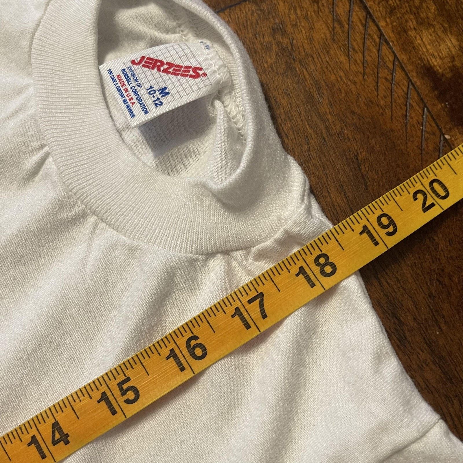Jerzees Vtg Gymnastics Shirt Youth Medium 10-12 White Cartoon Animal Size US XXS / EU 40 - 7 Thumbnail