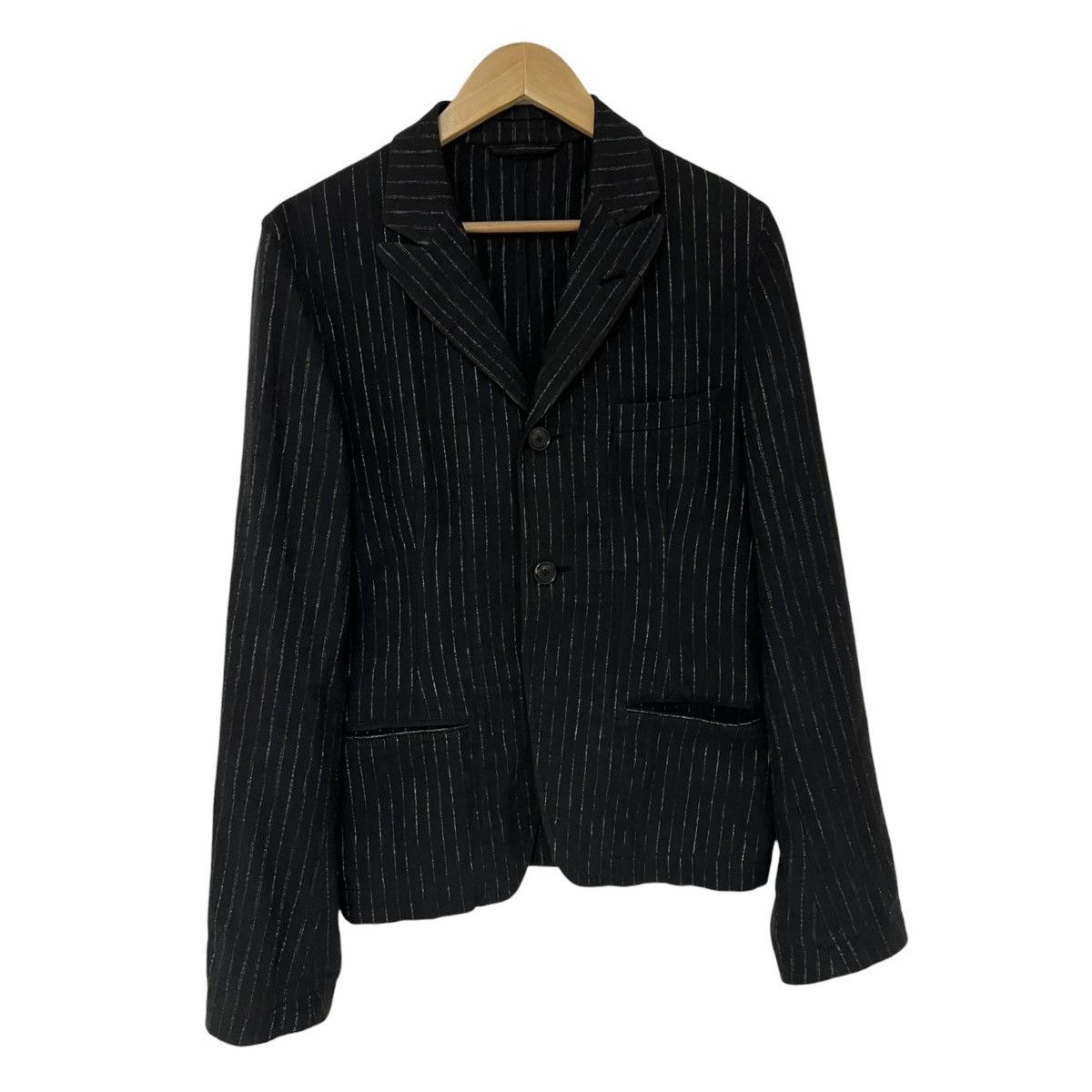 Ann Demeulemeester Ann d pinstripe blazer Size US M / EU 48-50 / 2 - 1 Thumbnail
