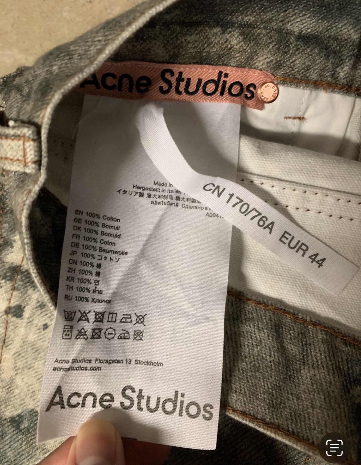 Acne Studios Acne Studios 1981 Cold Grey jeans Size US 30 / EU 46 - 4 Thumbnail