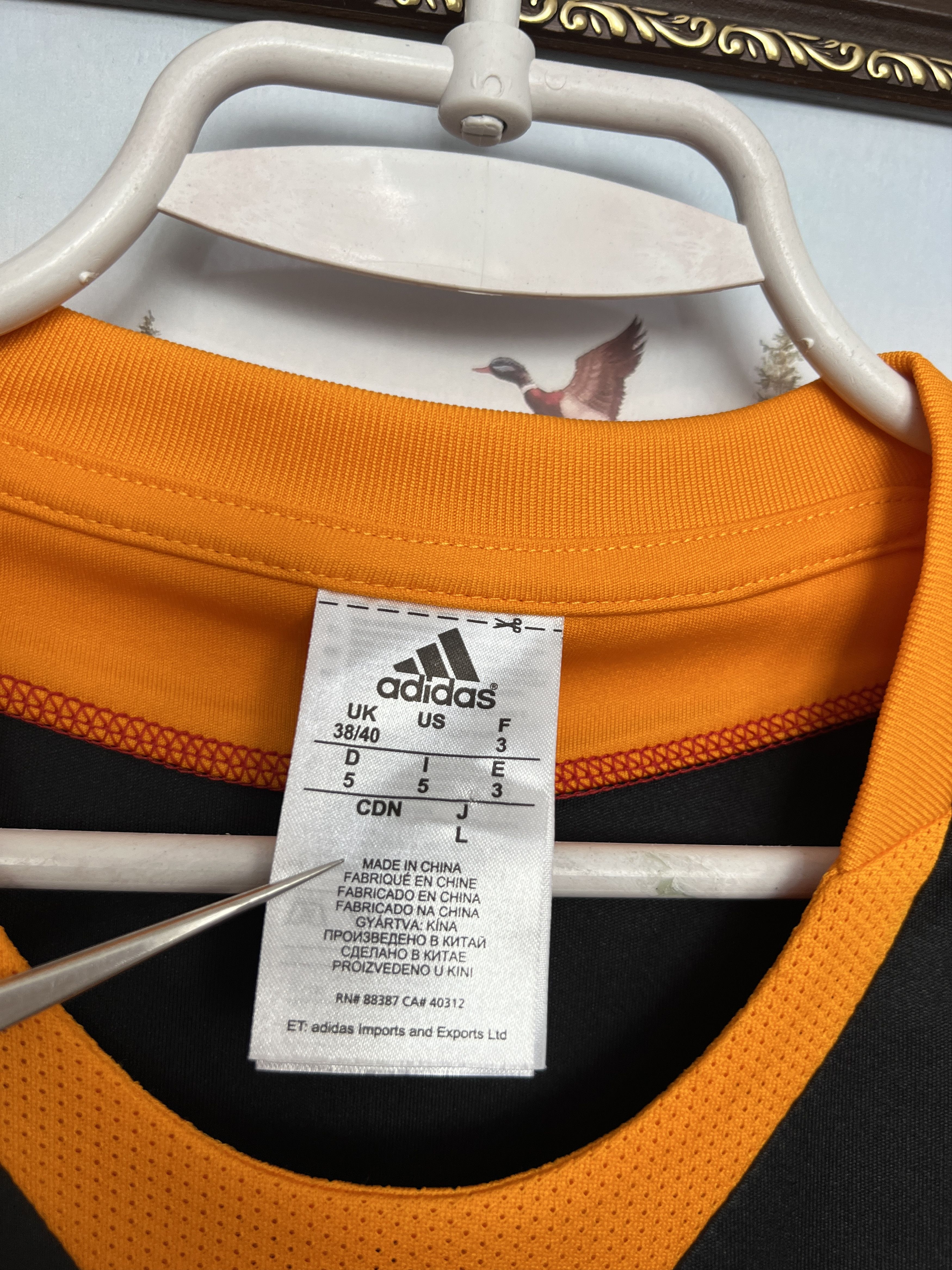 Adidas DSV Germany Olympics Ski Shirt Wurth Jersey Trikot National Size US L / EU 52-54 / 3 - 4 Thumbnail
