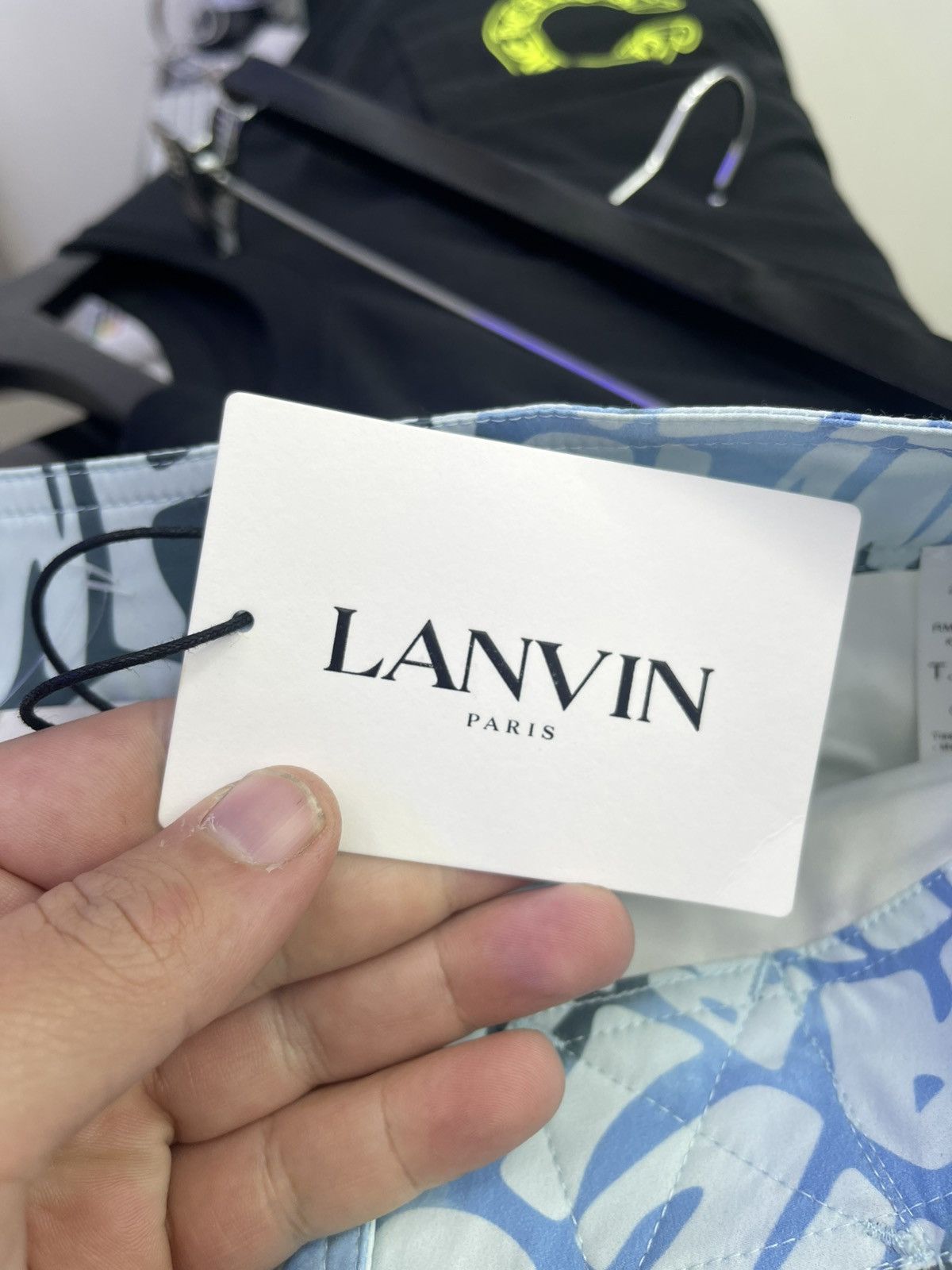 Lanvin Lanvin shorts (blue) Size US 30 / EU 46 - 4 Thumbnail