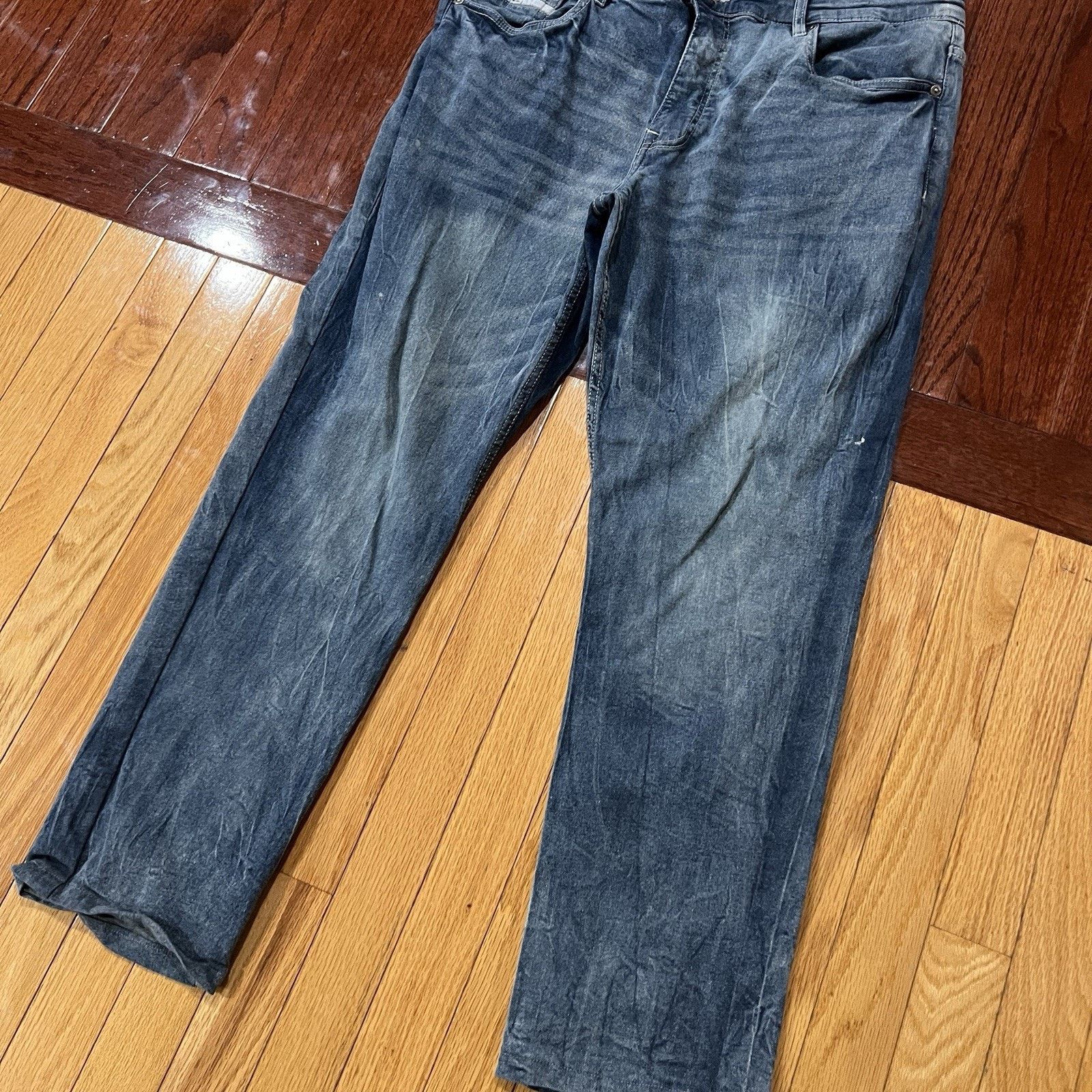Ecko Unltd. VTG Ecko Unltd Jeans Mens 36x28 Blue Straight Baggy Denim Size US 36 / EU 52 - 2 Thumbnail