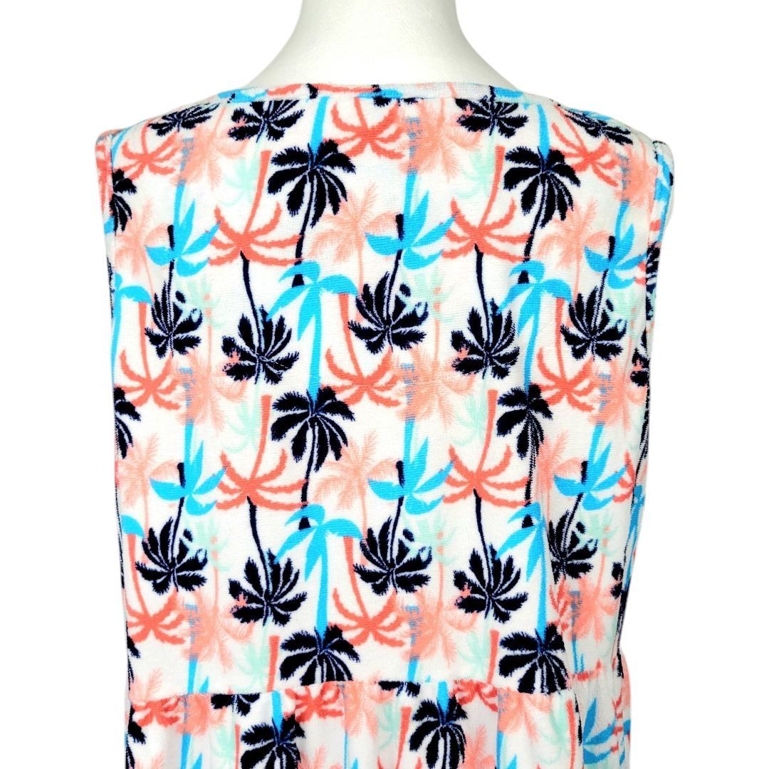 Other Rene Rofe Womens L Fun Tropical Palm Tree Lounge Dress/Sleep Size L / US 10 / IT 46 - 5 Thumbnail