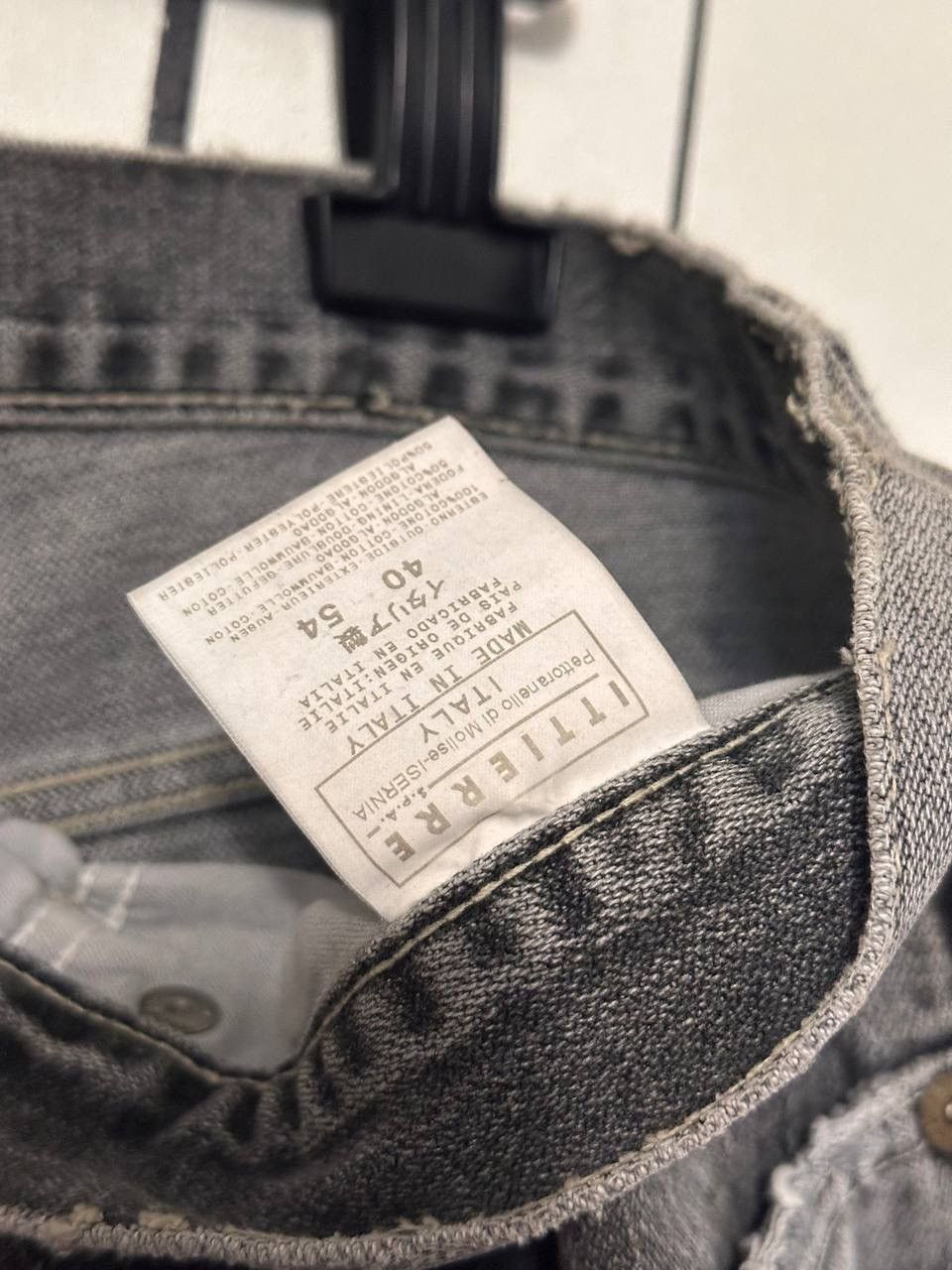 Gianfranco Ferre × Vintage 2003 Gianfranco Ferre Rarest Washed Y2k Baggy Denim Pants Size US 38 / EU 54 - 8 Thumbnail