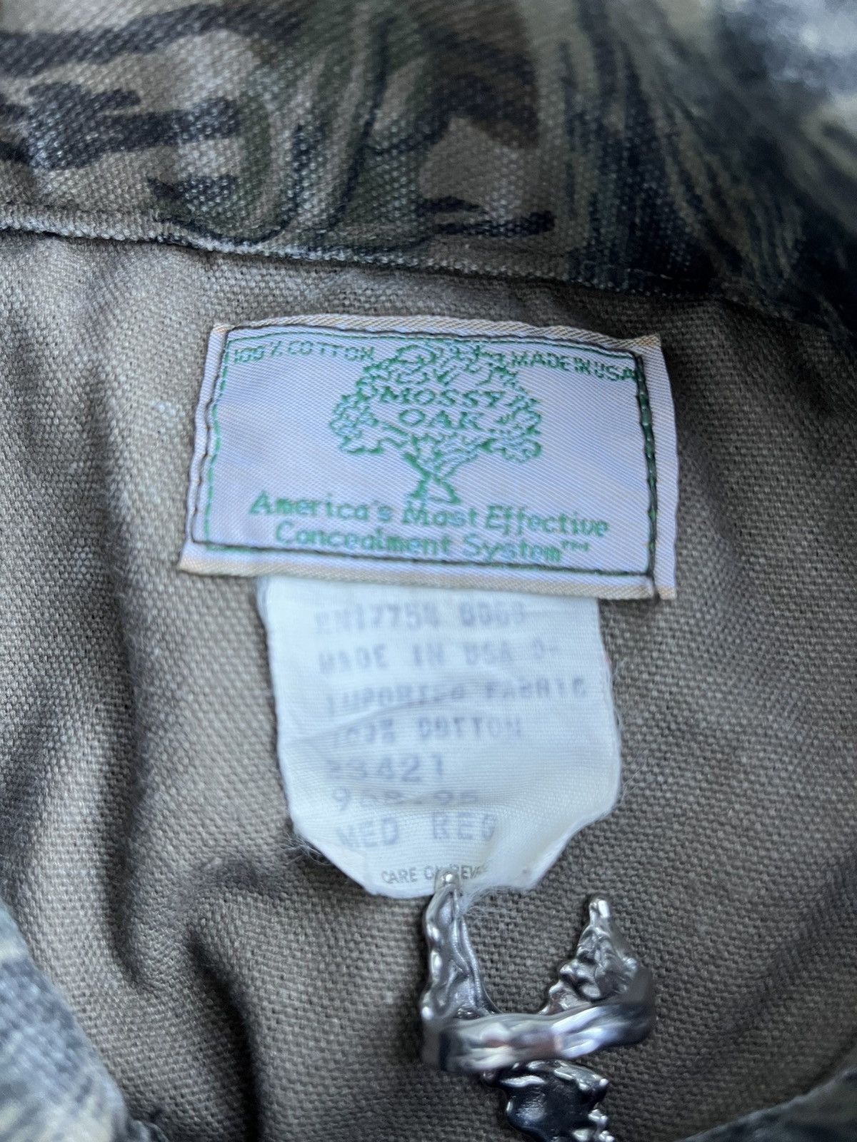Mossy Oaks × Vintage Vintage Mossy Oak Camouflage Coveralls – Made in USA Medium Size US M / EU 48-50 / 2 - 3 Thumbnail
