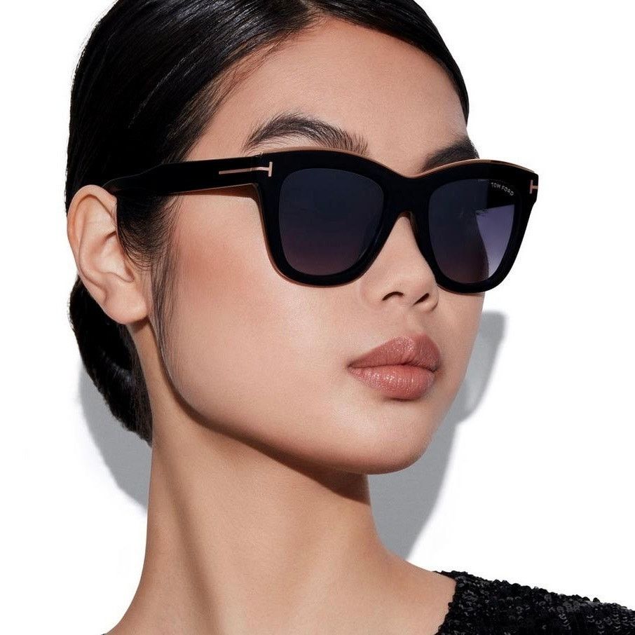 Tom Ford New, TOM FORD Julie Sunglasses TF685 01C Authentic Size ONE SIZE - 6 Thumbnail