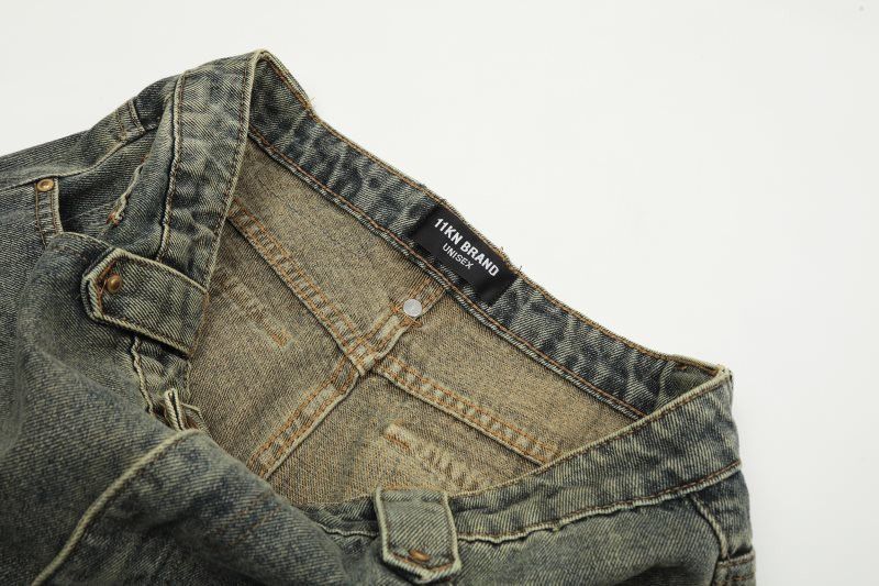 Japanese Brand × Jean American hip-hop loose flared casual cargo jeans Size US 32 / EU 48 - 4 Thumbnail