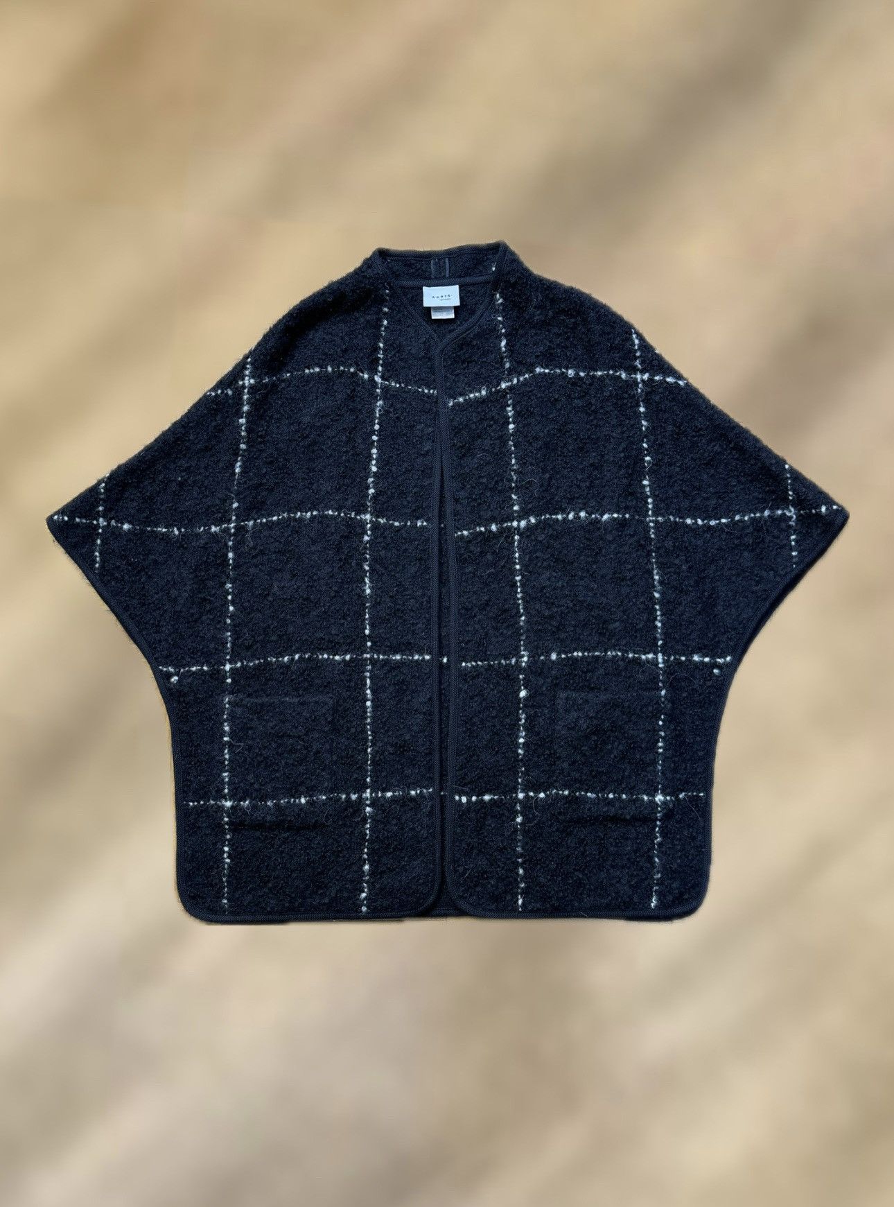 Vintage Akris Punto Switzerland Wool Alpaca Kimano Jacket Oversized Size M / US 6-8 / IT 42-44 - 2 Thumbnail