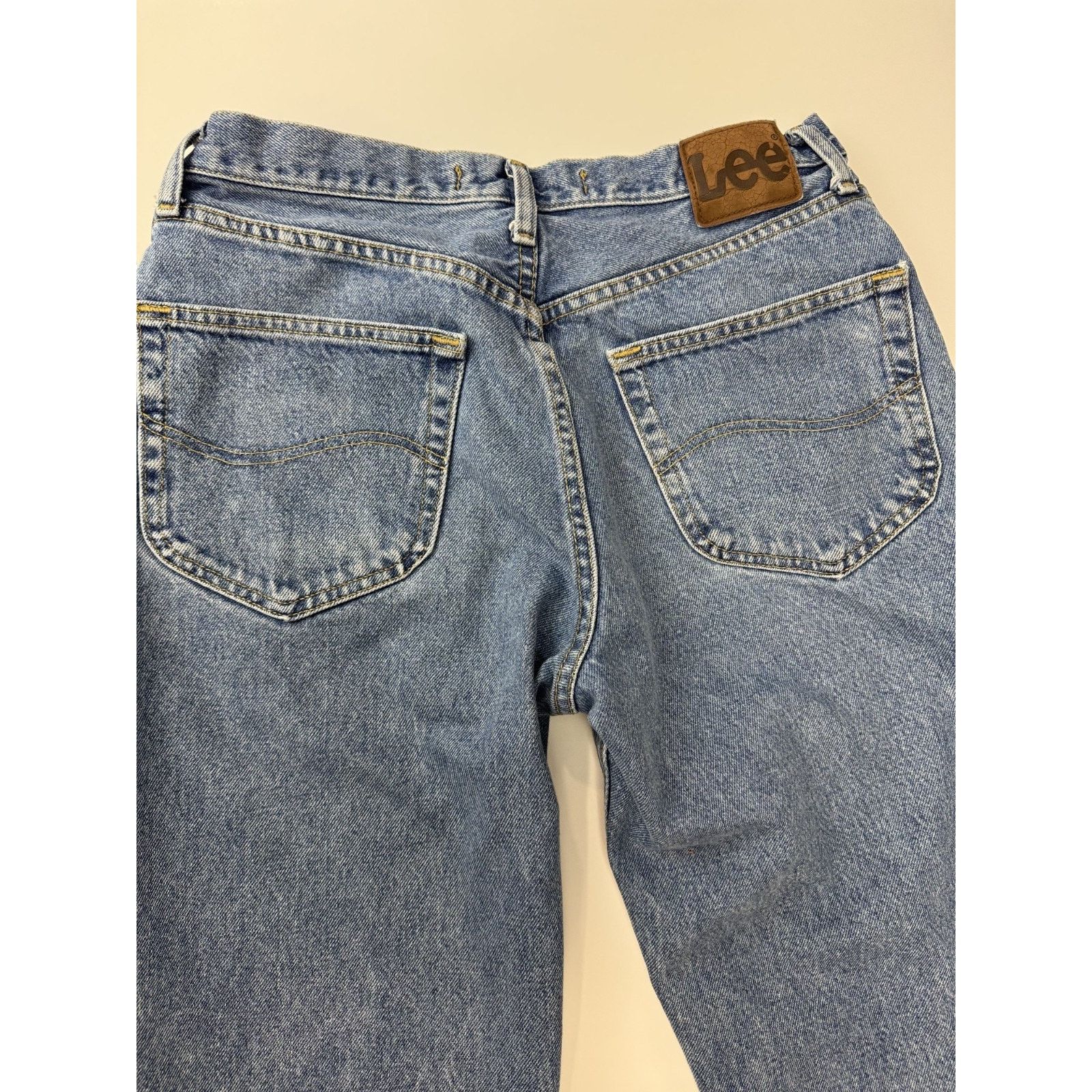 Lee Vintage 90s Lee Relaxed Fit Jeans Cotton Blue Men's 32*30 Size US 32 / EU 48 - 10 Thumbnail