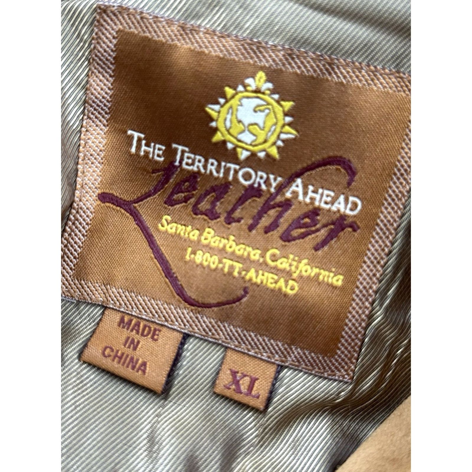 The Territory Ahead Territory Ahead - Suede Leather Shirt Jacket Mens XL Brown Leather Shirt Jacket Mens XL Brown Territory Ahead Shirt Jacket Mens XL Size US XL / EU 56 / 4 - 4 Thumbnail