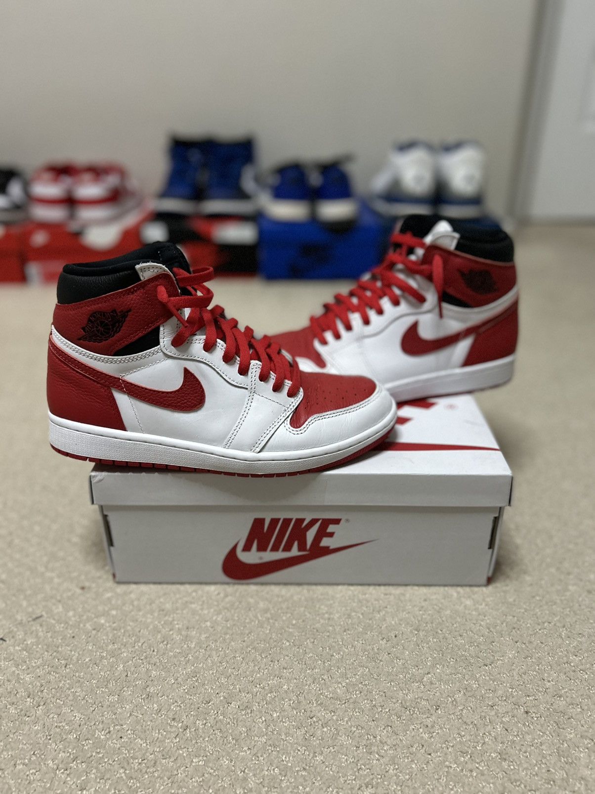 Jordan Brand Jordan 1 retro high heritage Size US 8.5 / EU 41-42 - 1 Thumbnail