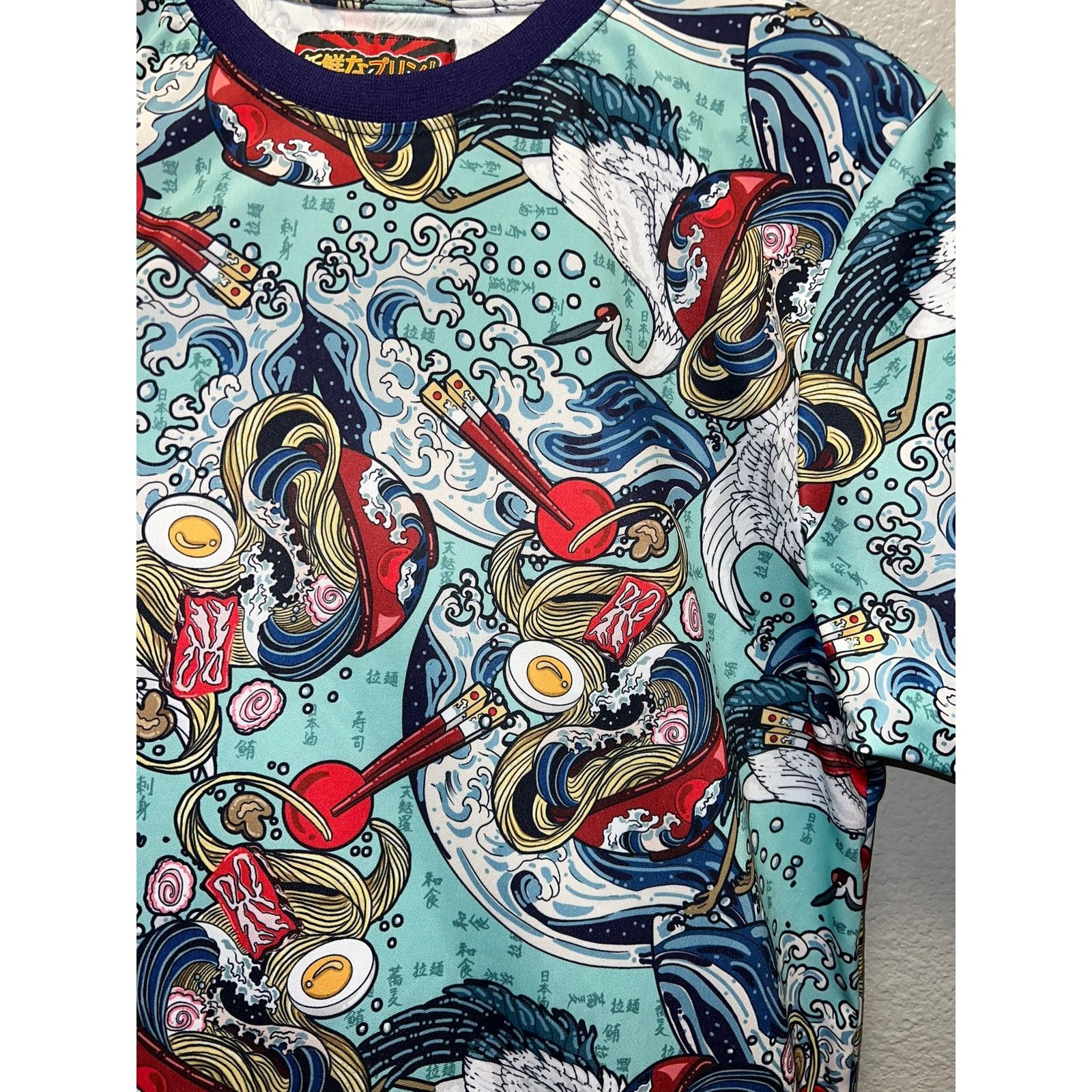 Vintage Fresh Prints Of Toyko Japanese Ramen Shirt Drill Clothing L Size US L / EU 52-54 / 3 - 3 Thumbnail