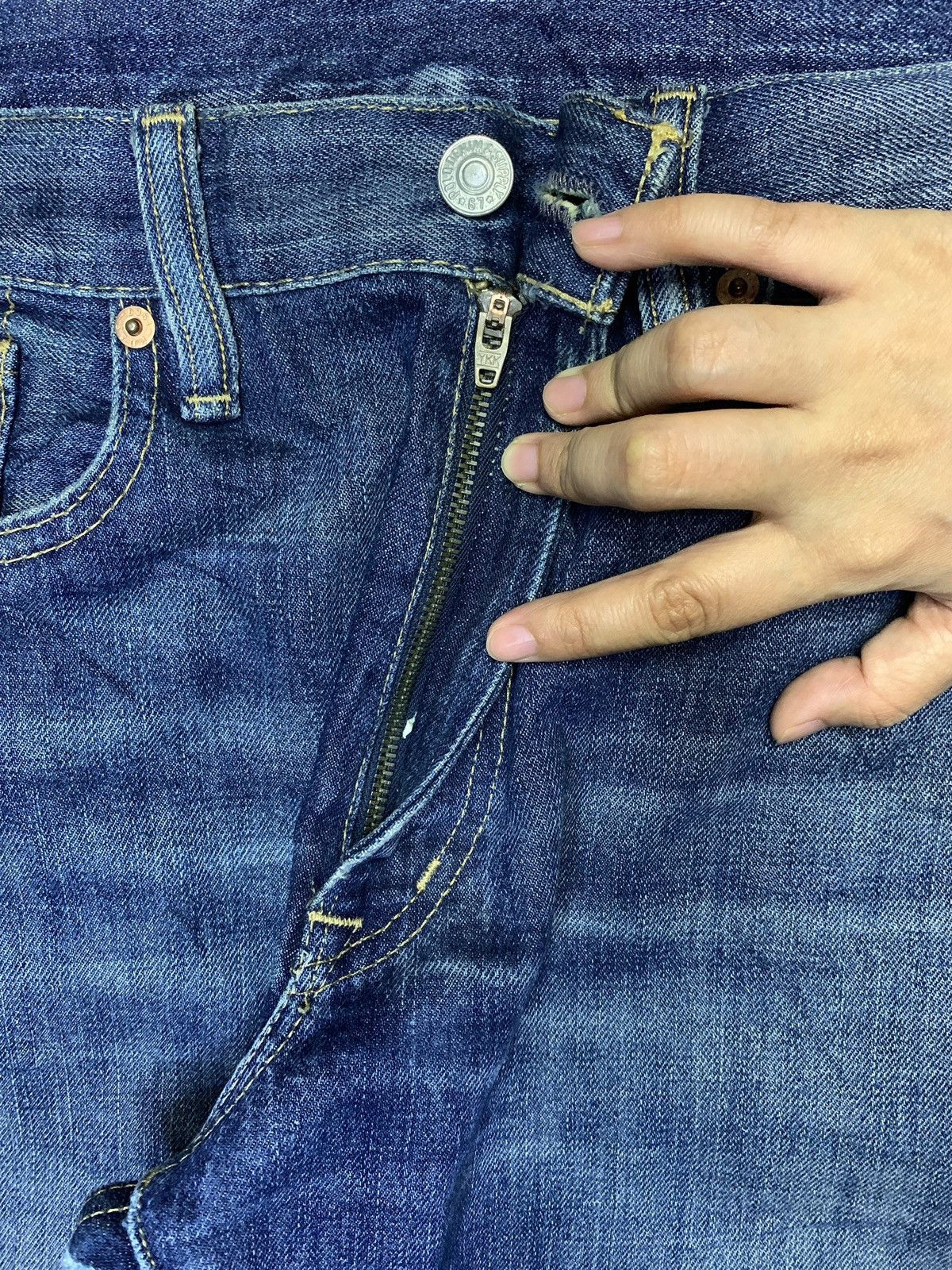 Denim & Supply Ralph Lauren Vintage Polo Denim Supply Mud Wash Baggy Style Jeans Size US 37 - 3 Thumbnail