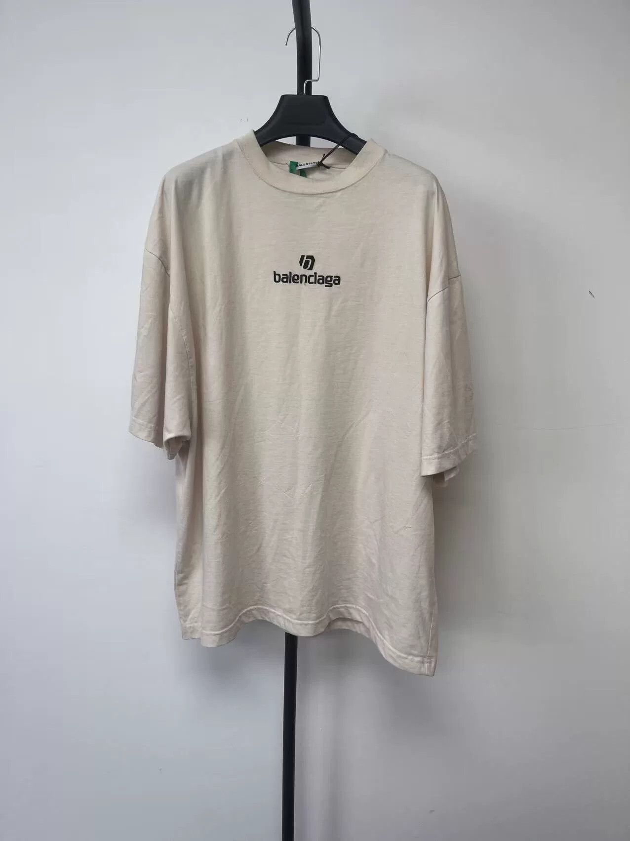 Balenciaga Balenciaga Logo Casual Short Sleeve T-Shirt Size US M / EU 48-50 / 2 - 1 Thumbnail