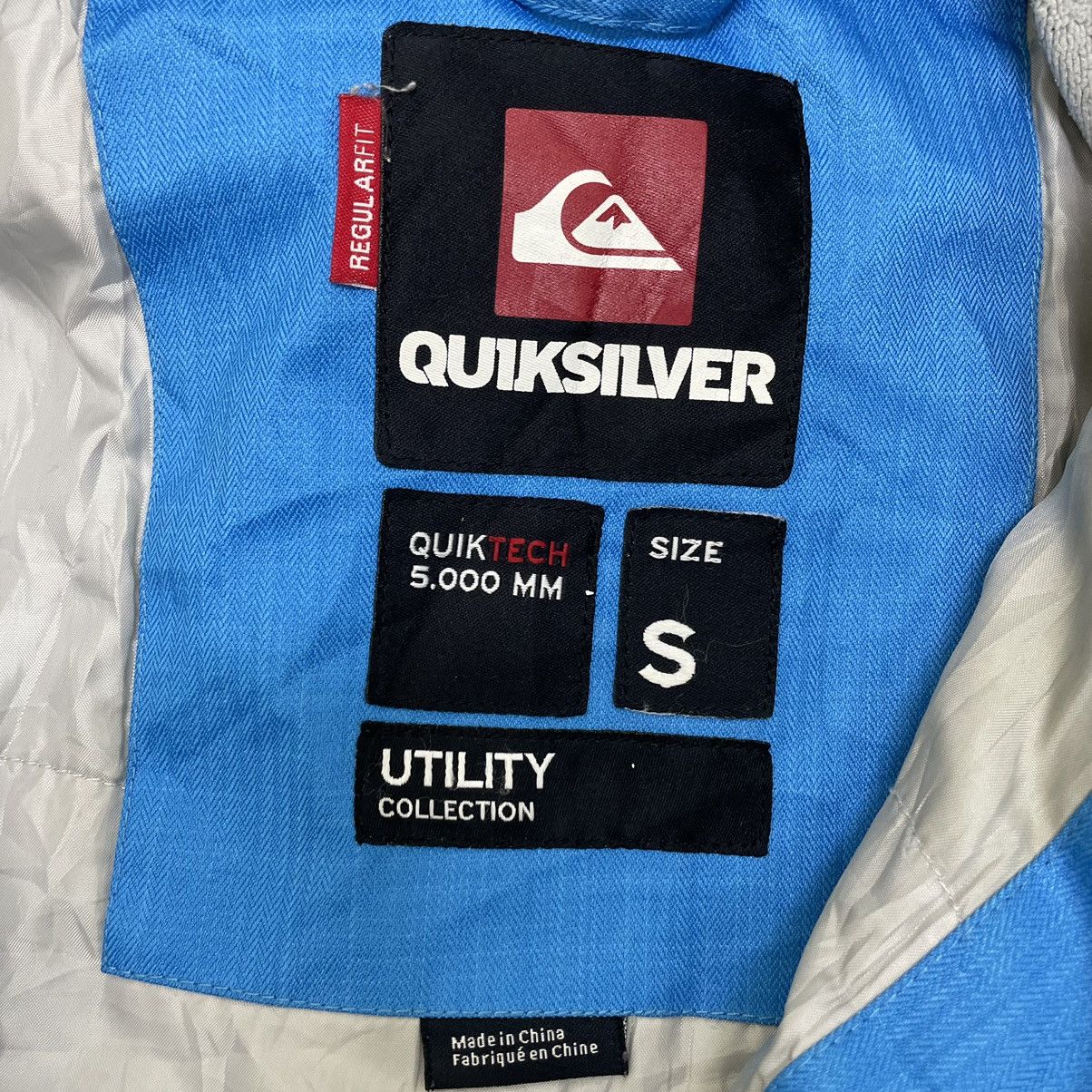 Quiksilver × Vintage Quiksilver Utility Collection Hooded Field Jacket Size US S / EU 44-46 / 1 - 8 Thumbnail