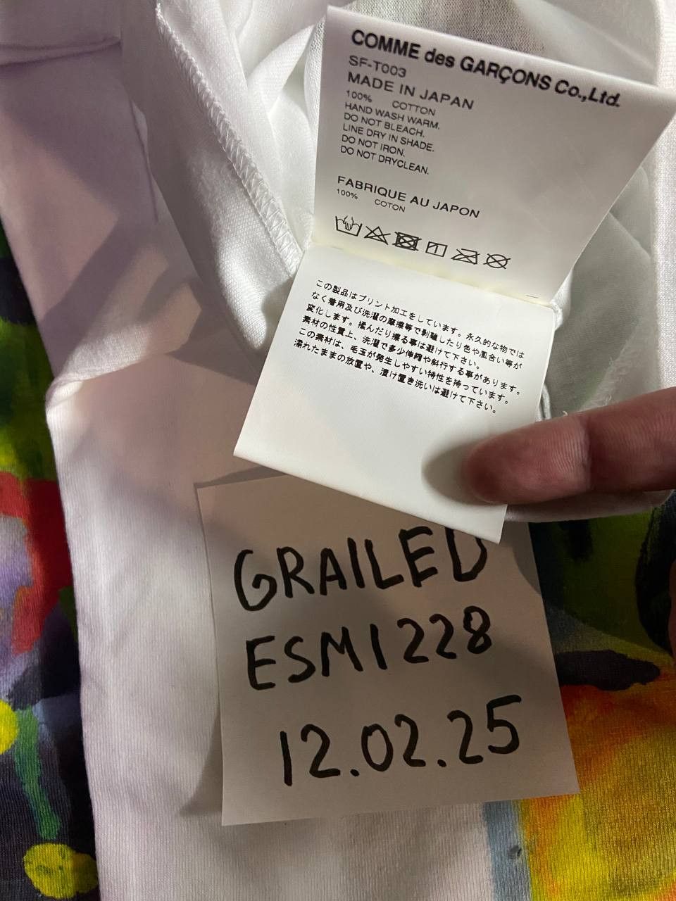 CDG x Better AD 2020 tee