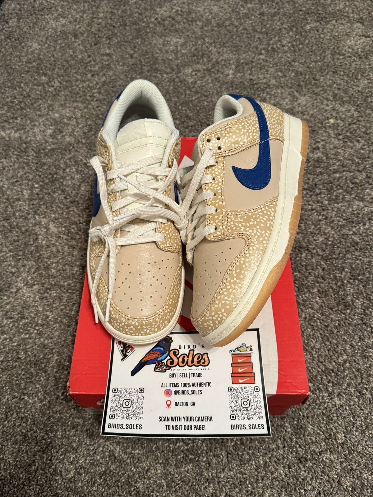 Nike Nike Dunk low bagel size 10.5 Size US 10.5 / EU 43-44 - 1 Thumbnail