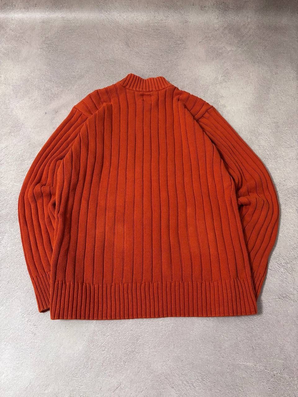 Vintage Vintage Diesel style orange distressed sweatshirt Size US M / EU 48-50 / 2 - 5 Thumbnail