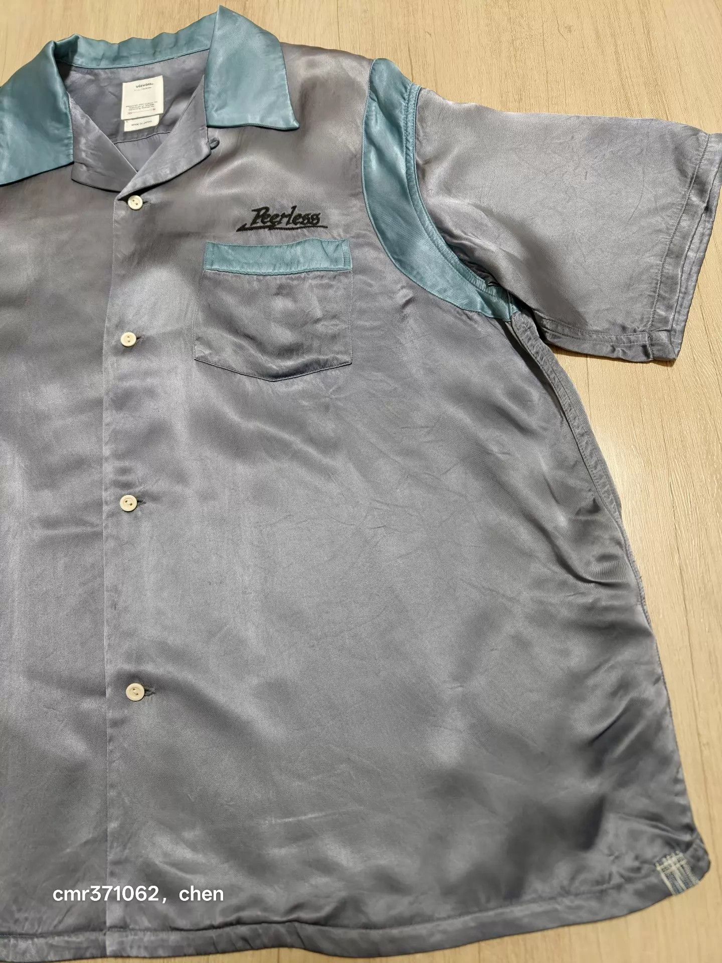 Visvim VISVIM 24SS Douglas Shirt S/S Purple3 3 N.D Size US L / EU 52-54 / 3 - 4 Thumbnail