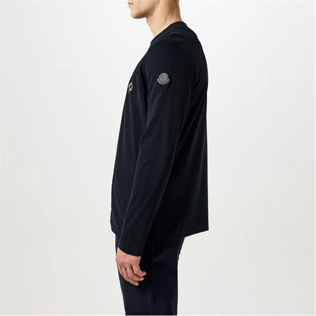 Moncler Edit Logo Long Sleeve T-Shirt Size US L / EU 52-54 / 3 - 6 Thumbnail