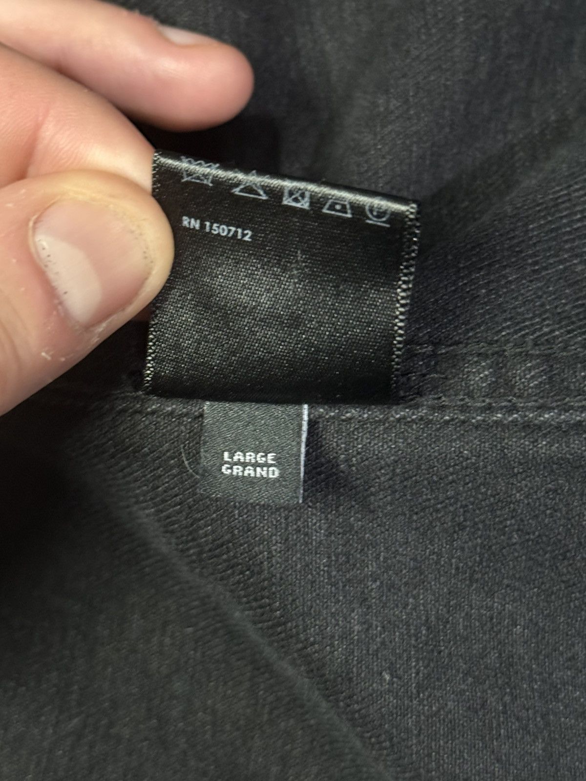 Amiri Amiri Denim Hooded Leather Logo Button Up Size US L / EU 52-54 / 3 - 8 Thumbnail
