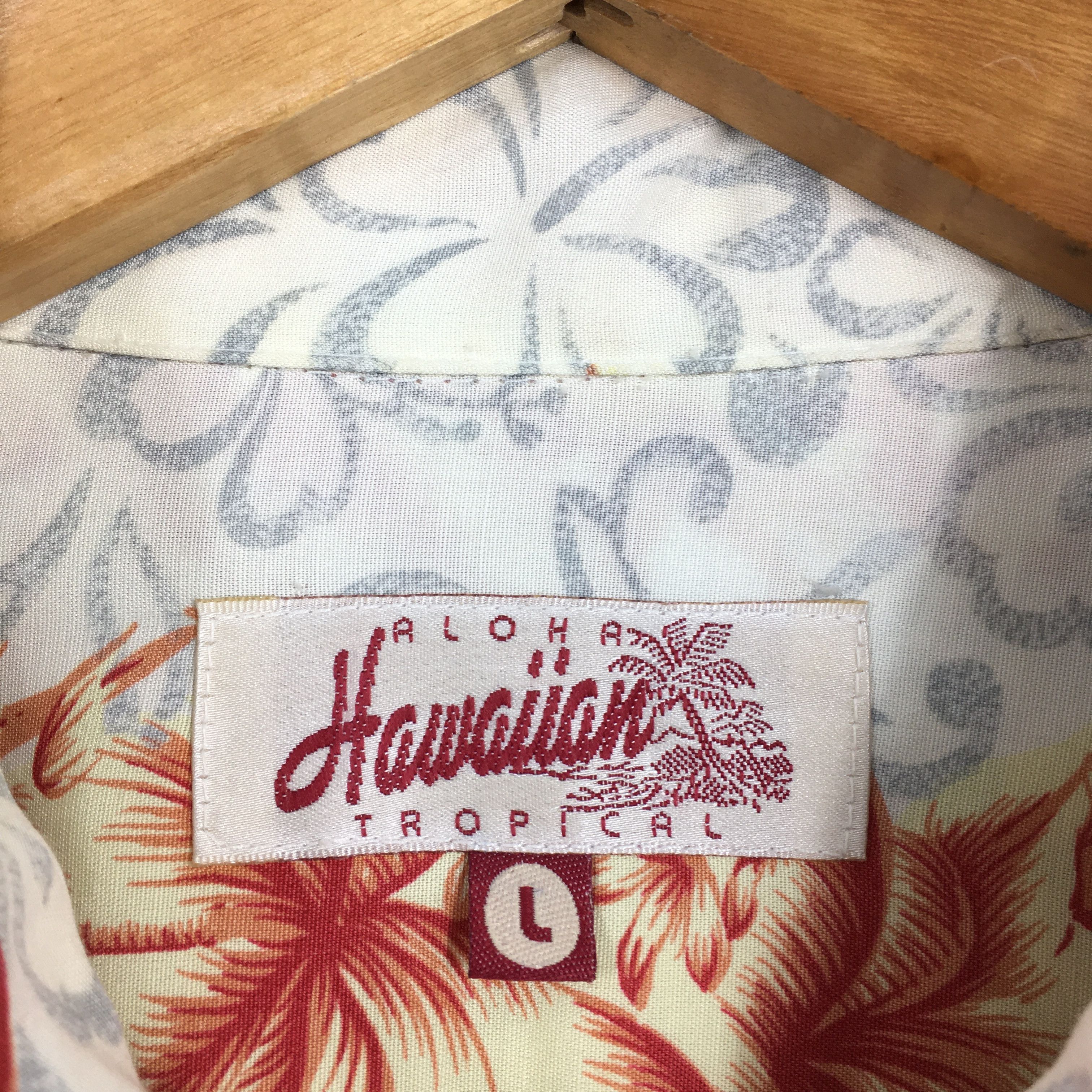 Vintage Vintage Hawaiian Hibiscus Flower Tropical Hawaii Shirt Large Size US L / EU 52-54 / 3 - 5 Thumbnail