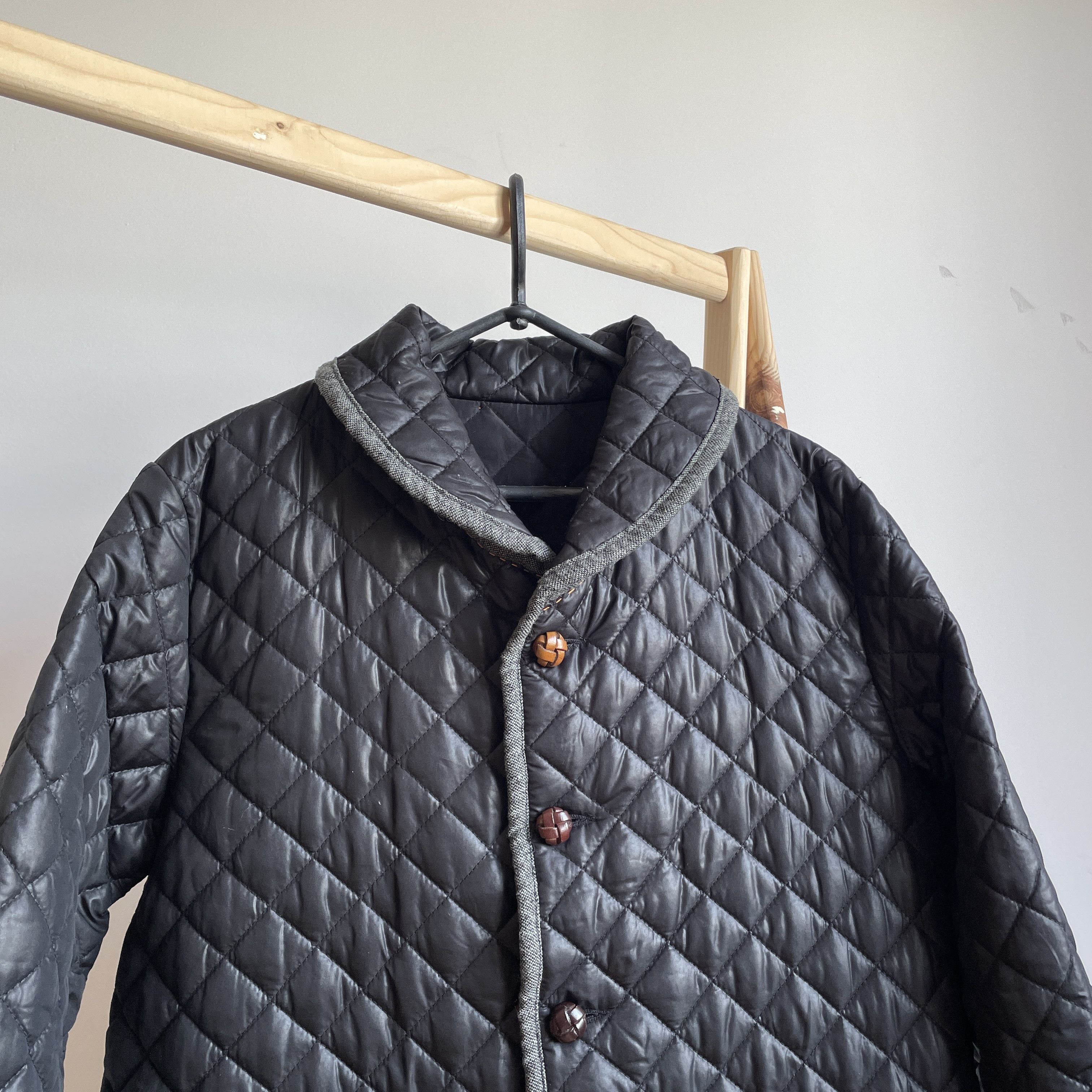 Other Holland Esquire Shawl Collar Quilted Jacket Size S Size US S / EU 44-46 / 1 - 3 Thumbnail
