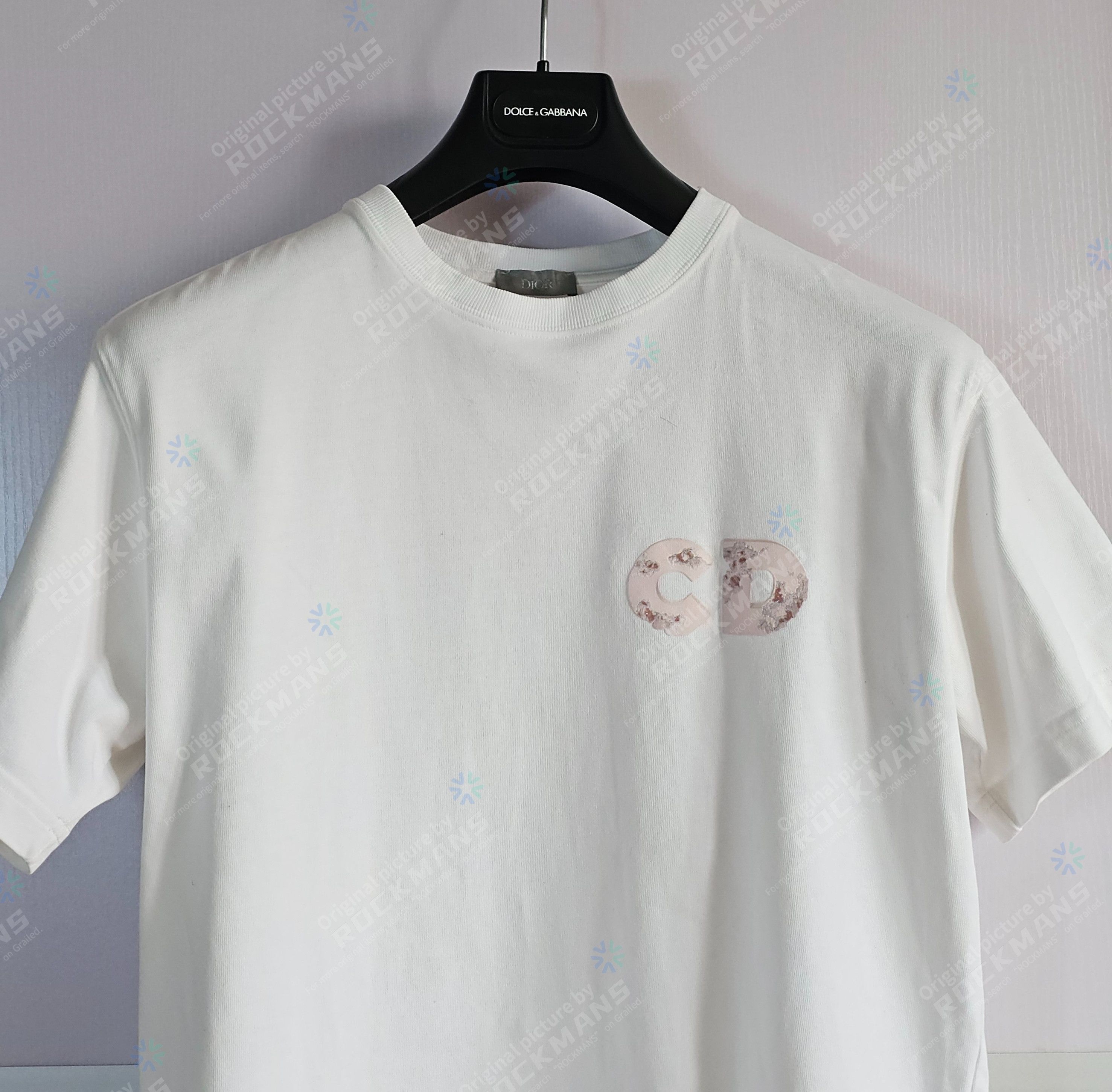Dior DIOR x Daniel Arsham Graphic Print T-Shirt Size M Size US M / EU 48-50 / 2 - 2 Thumbnail
