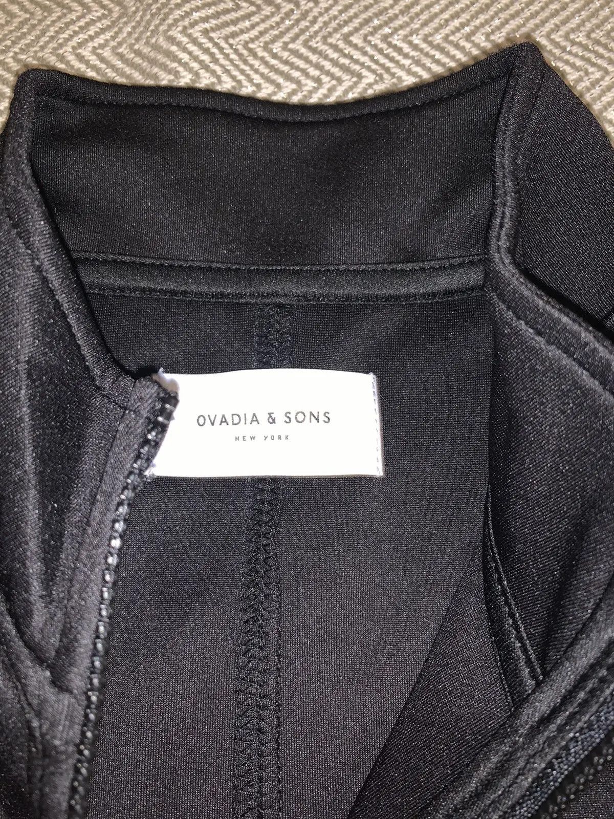 Ovadia & Sons Ovadia & Sons Ball Track Jacket Black S Size US S / EU 44-46 / 1 - 3 Thumbnail