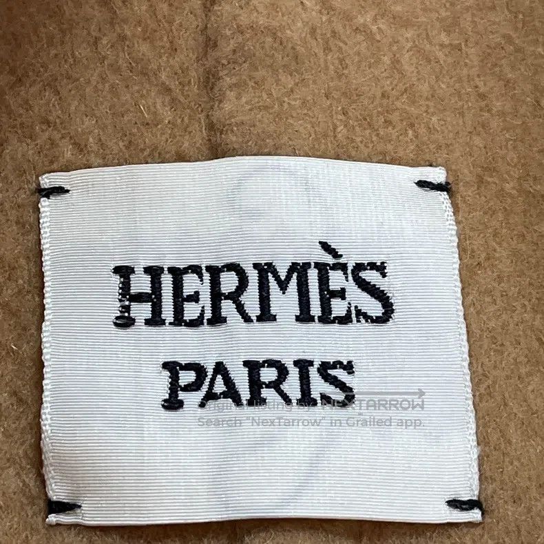 Hermes Hermes 100% Camel Hair Double-breasted Lapel Coat Size XS / US 0-2 / IT 36-38 - 4 Thumbnail