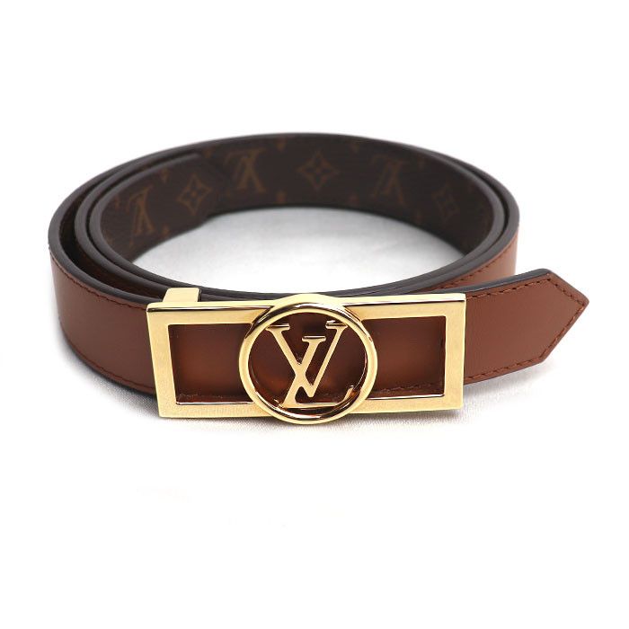 Louis Vuitton Louis Vuitton Louis Vuitton Dauphine Monogram Belt Textile Belt M0196 DUTY FREE for USA Size ONE SIZE - 1 Thumbnail