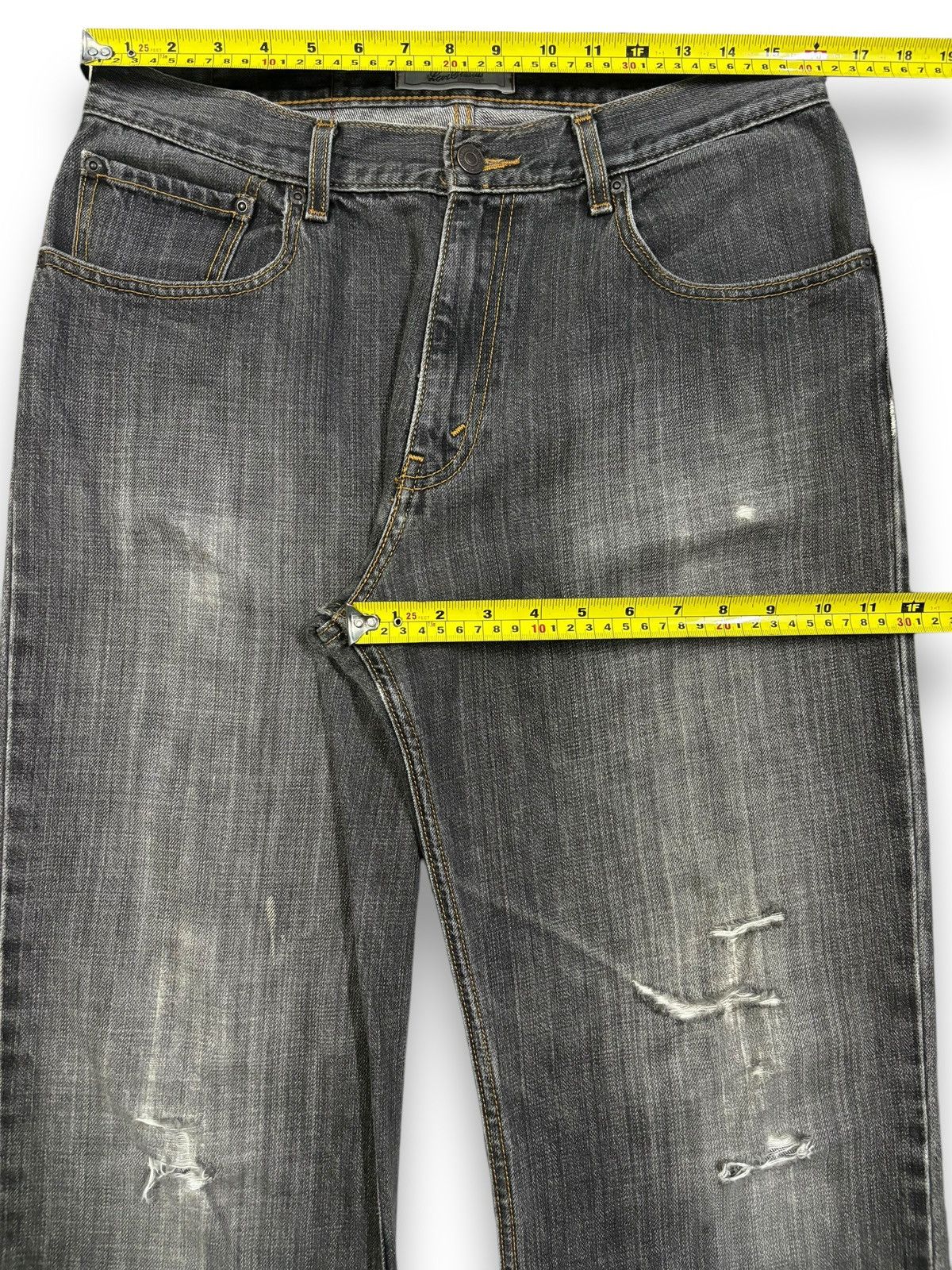 Levi's Vintage Levis Strauss Signature Faded Loose Distressed Jeans Size US 32 / EU 48 - 15 Thumbnail