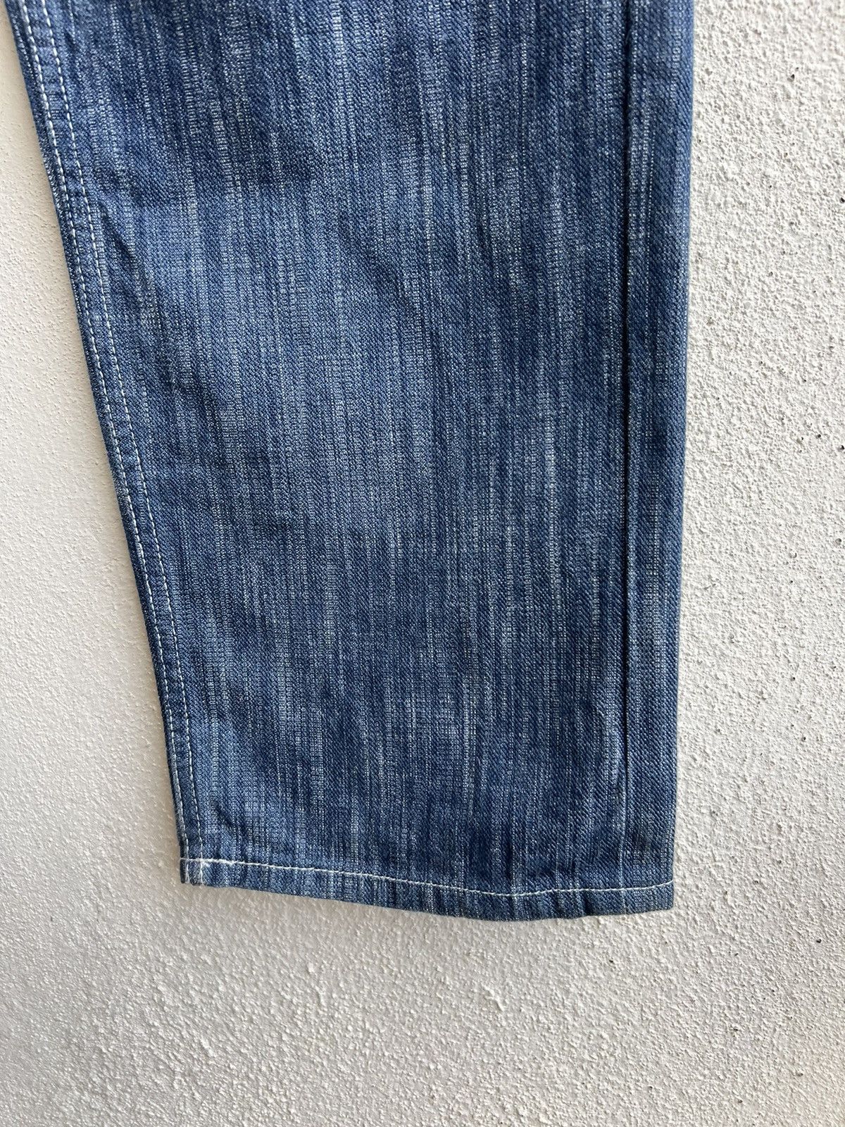 Vintage Vintage Scanner Fundamental Products Japan Blue Denim Jeans Size US 32 / EU 48 - 12 Thumbnail