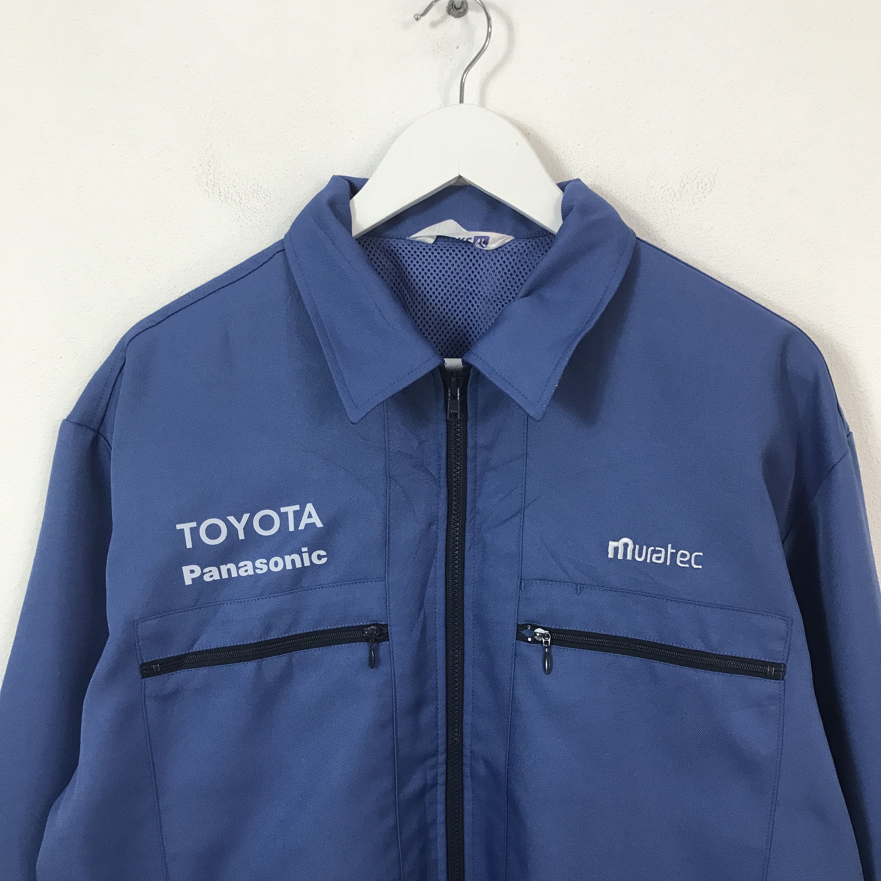 Japanese Brand vintage toyota x panasonic f1 racing japan custom jacket Size US XL / EU 56 / 4 - 4 Thumbnail