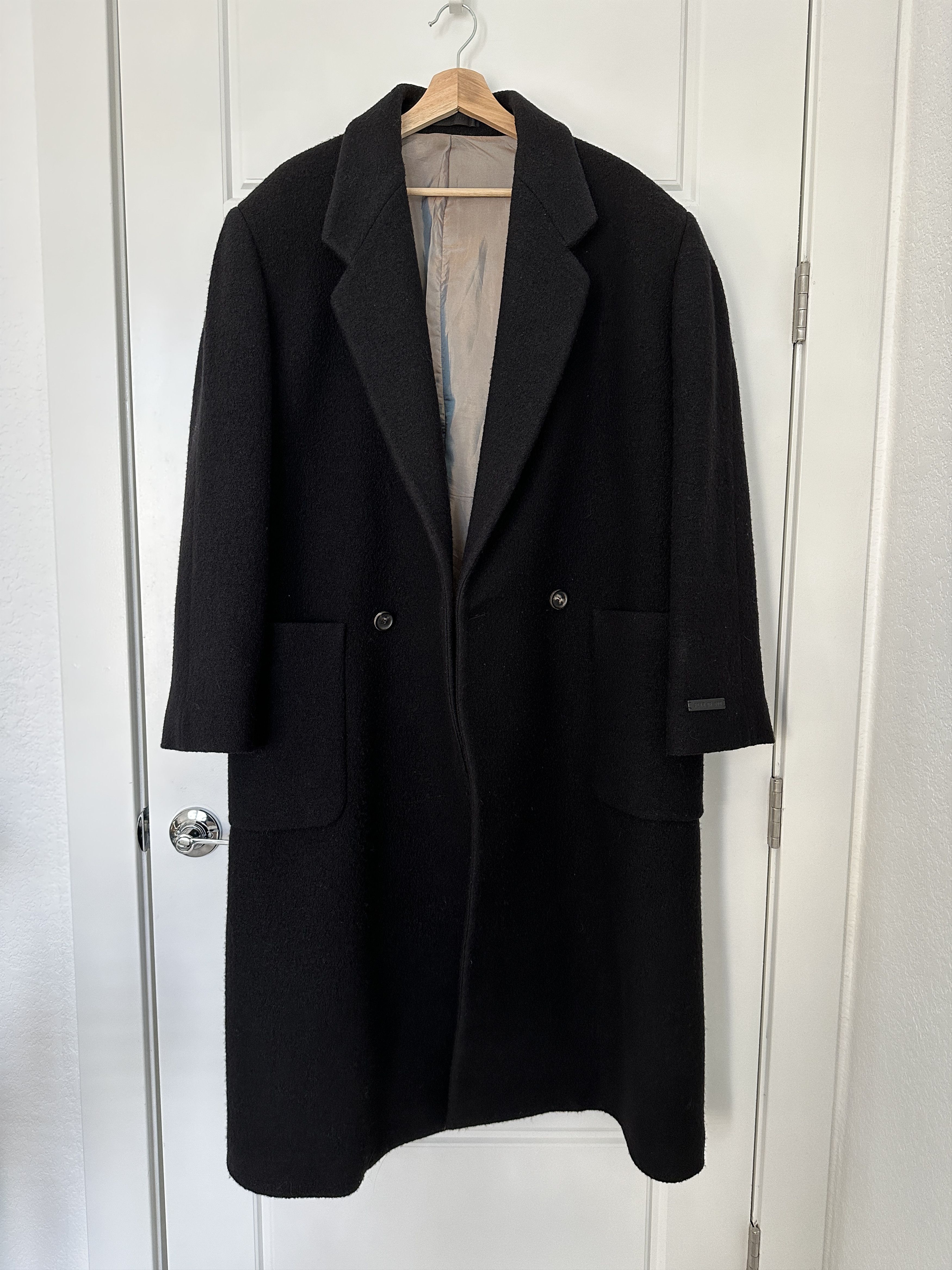 Fear Of God Overcoat | Grailed
