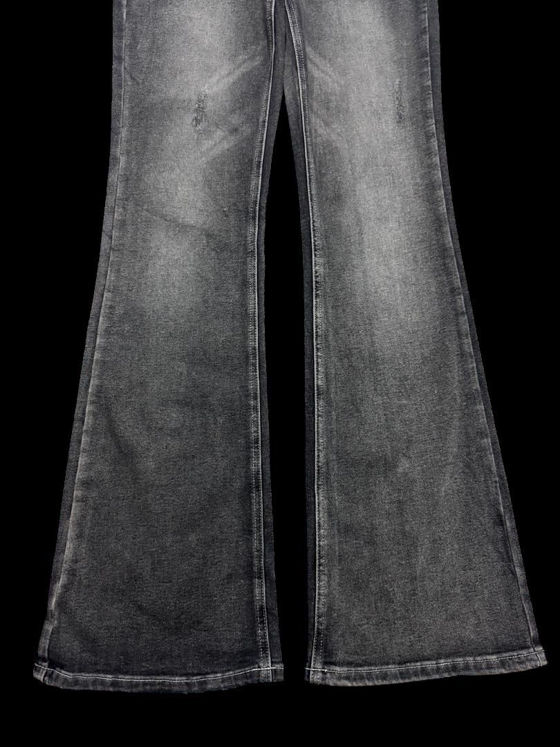 Vintage BELL BOTTOM Japanese Acid Washed Insane Bootcut Waist 25-26 Size US 26 / EU 42 - 7 Thumbnail