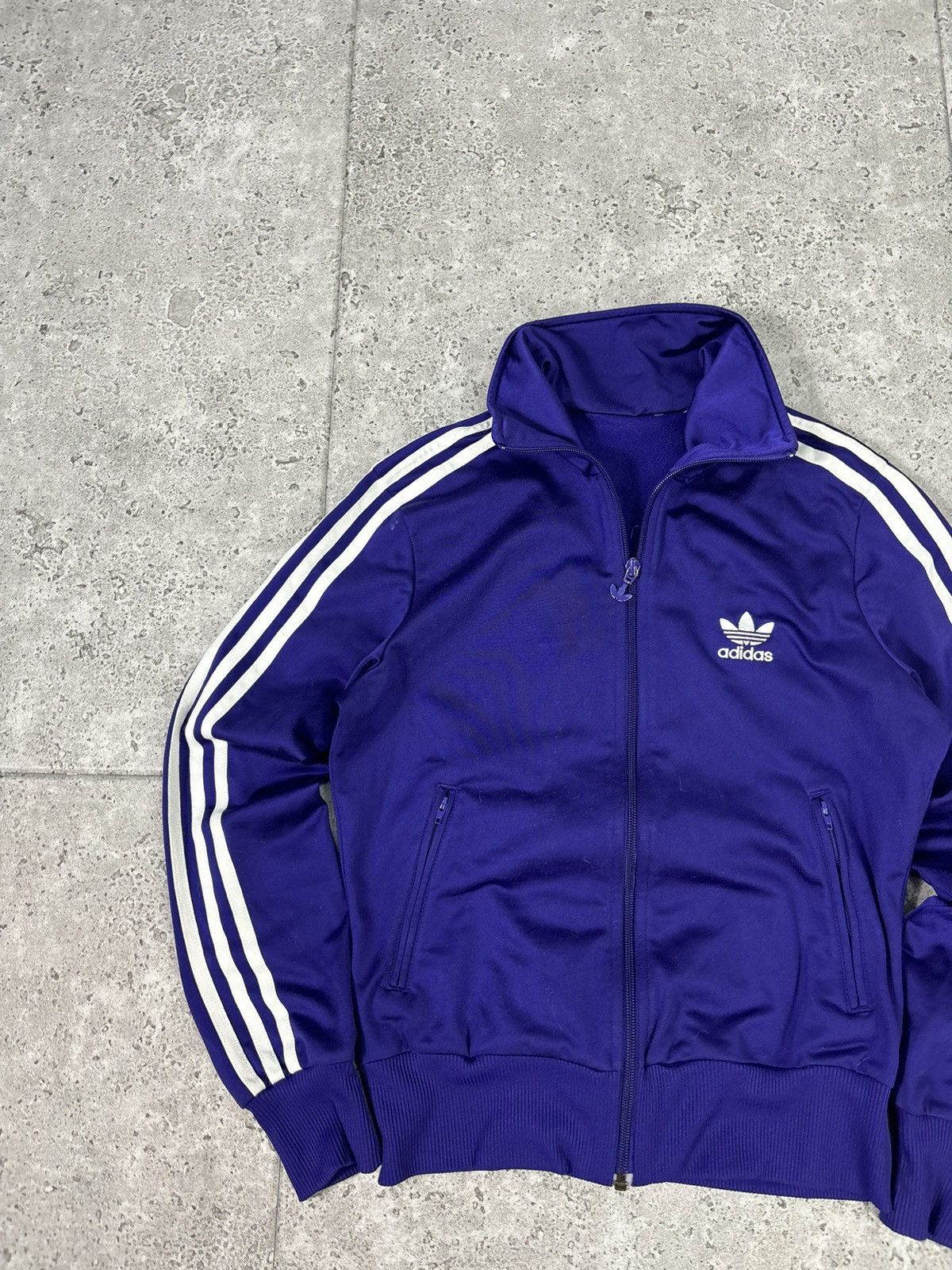 Adidas × Vintage Vintage Retro Zip Up Adidas Originals 3 Stripes Cropped Y2K Size US S / EU 44-46 / 1 - 1 Thumbnail