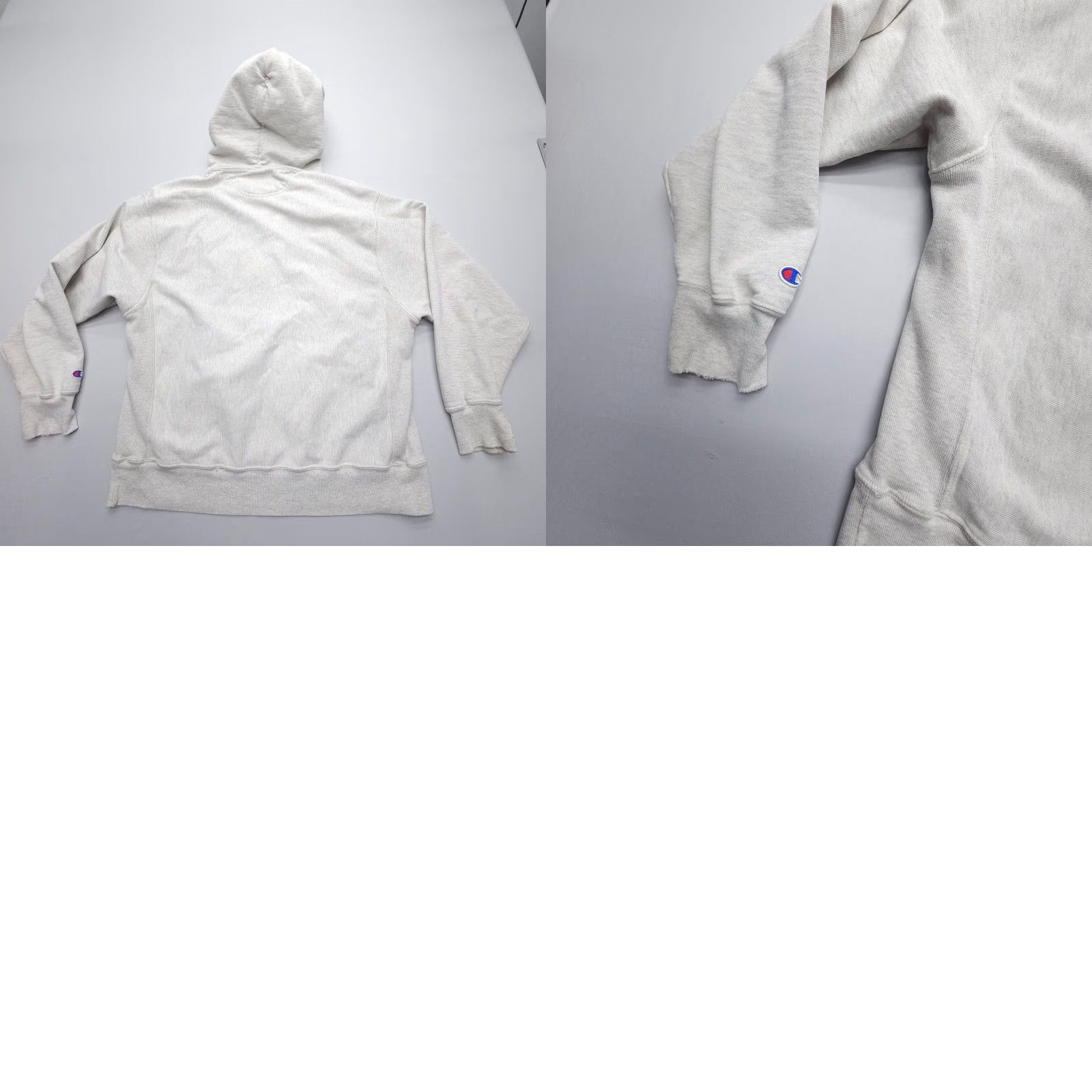 Champion VINTAGE Champion Reverse Weave Hoodie Sweatshirt Men Large Gray Virginia Tech University Logo Heavyweight Pockets Size US L / EU 52-54 / 3 - 9 Thumbnail