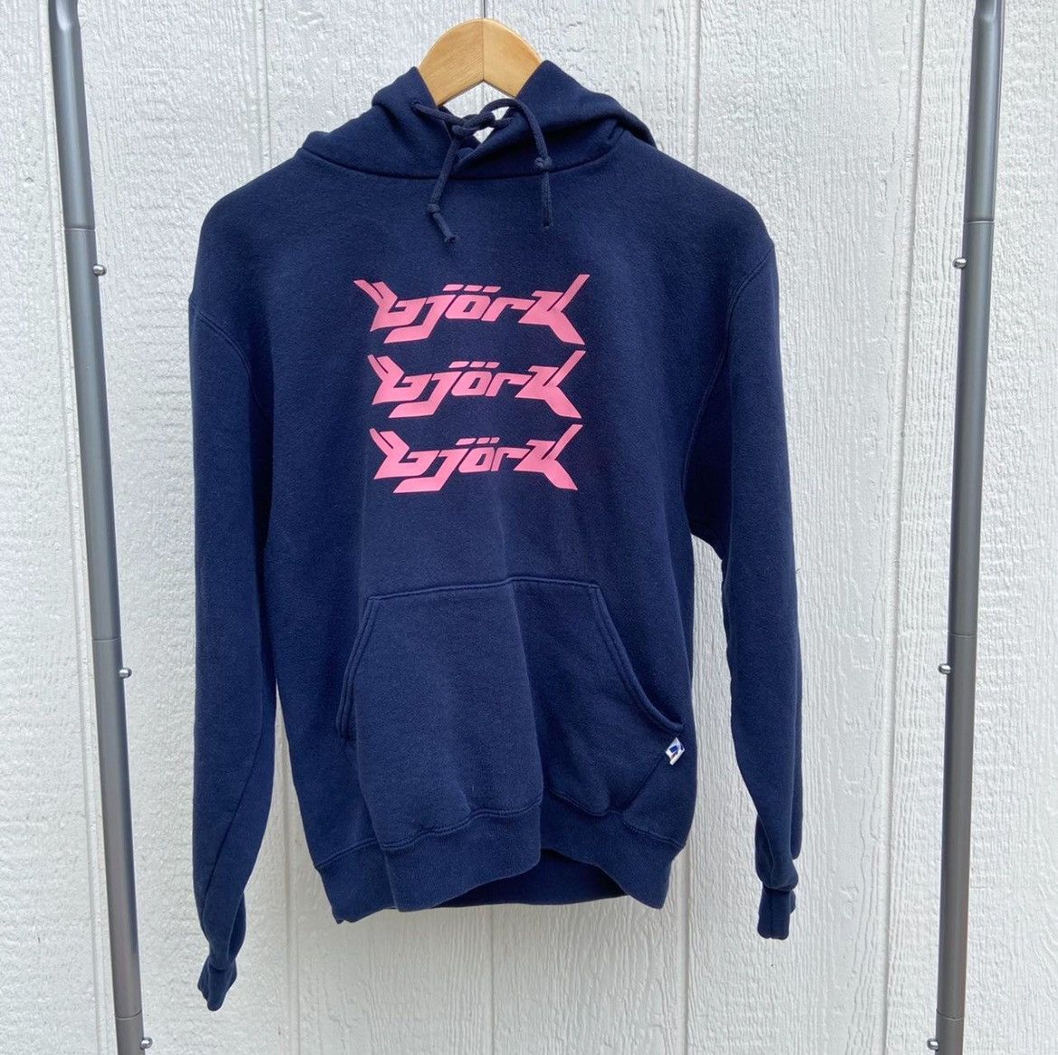 Russell Athletic × Vintage Vintage 90’s Bjork Hoodie Size US S / EU 44-46 / 1 - 1 Thumbnail
