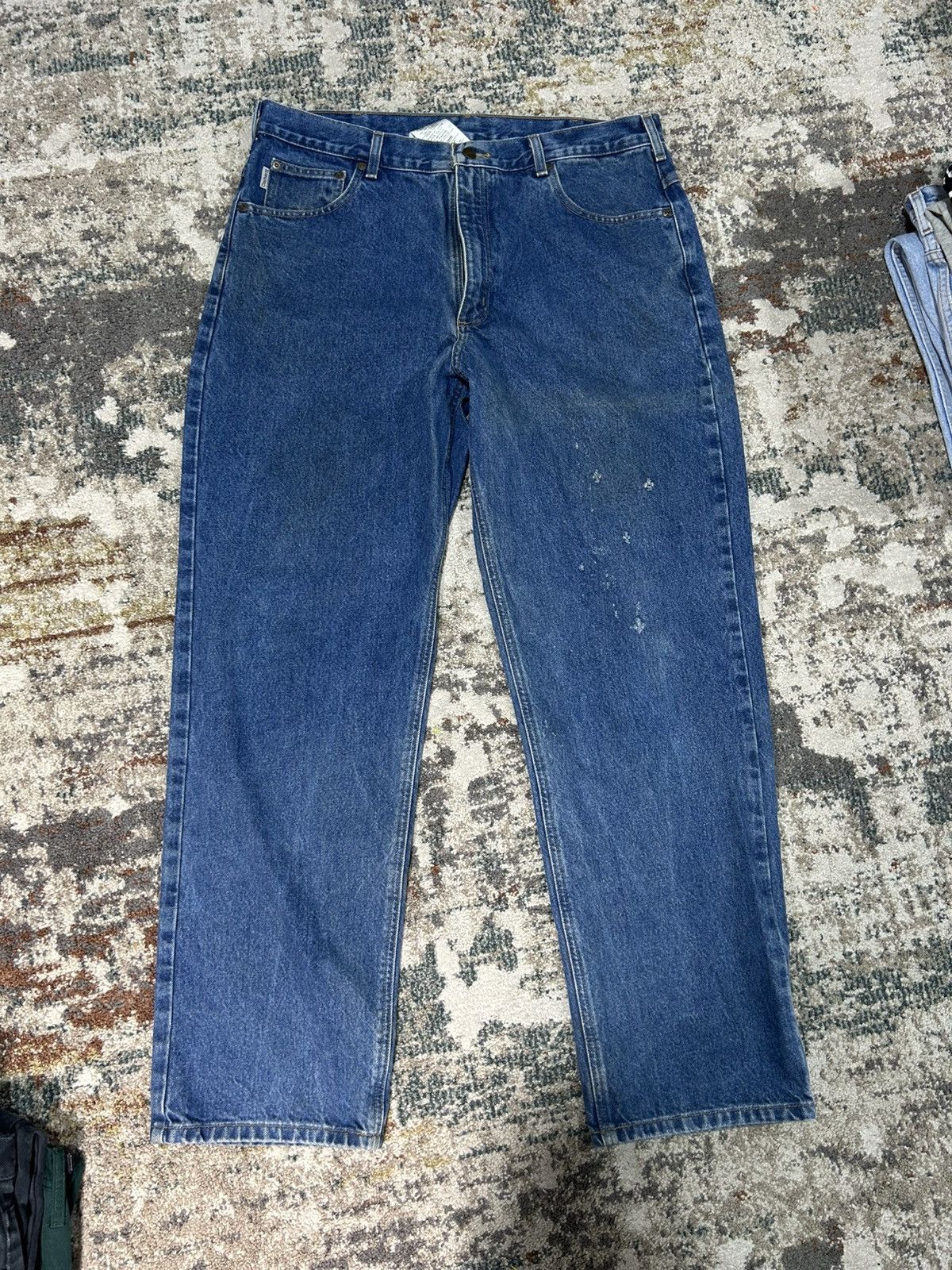 Carhartt Vintage Carhartt Work Jeans Size US 36 / EU 52 - 2 Thumbnail