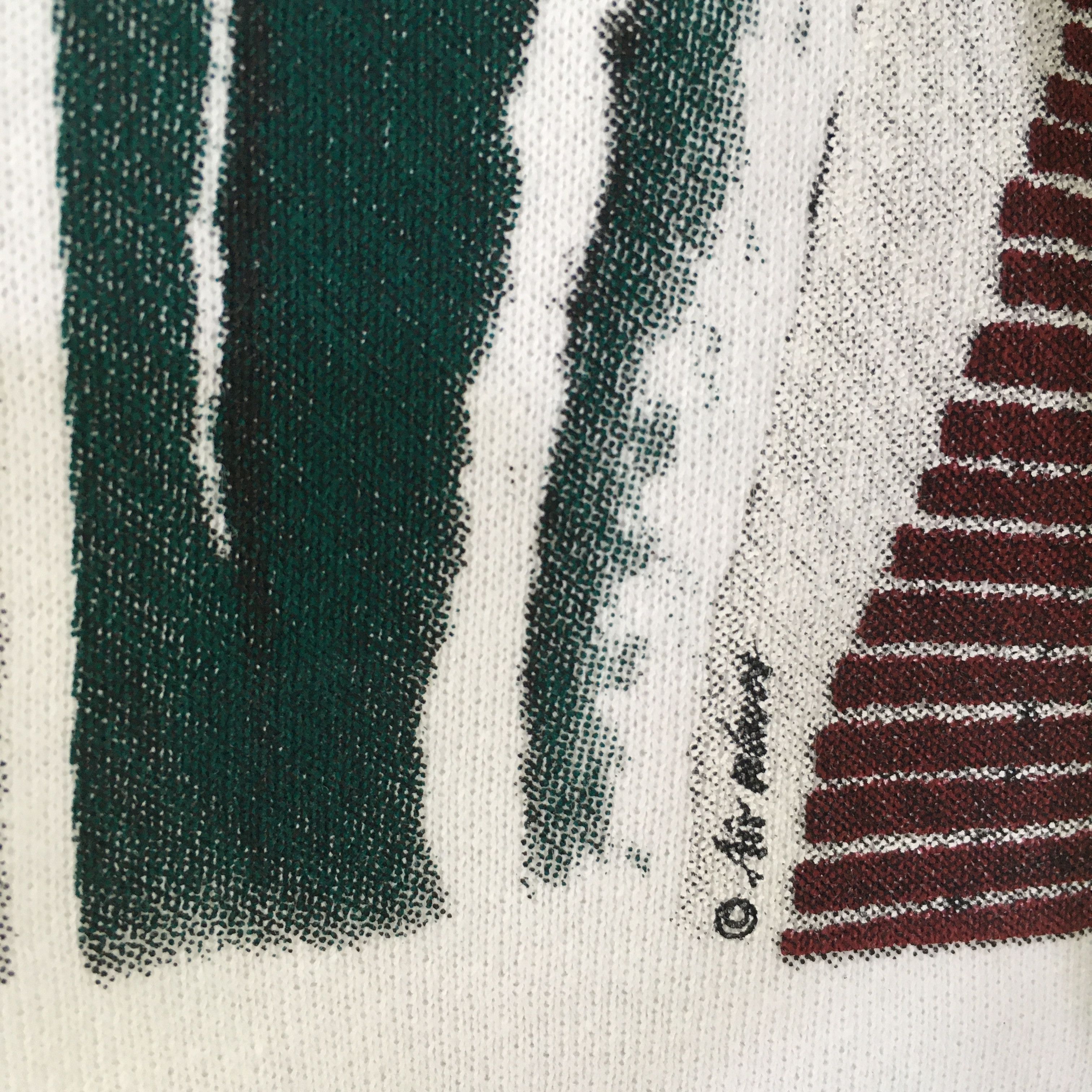 Habitat Vintage 90s Birds Wildlife Ocean City Sweatshirt Large Size US L / EU 52-54 / 3 - 10 Thumbnail