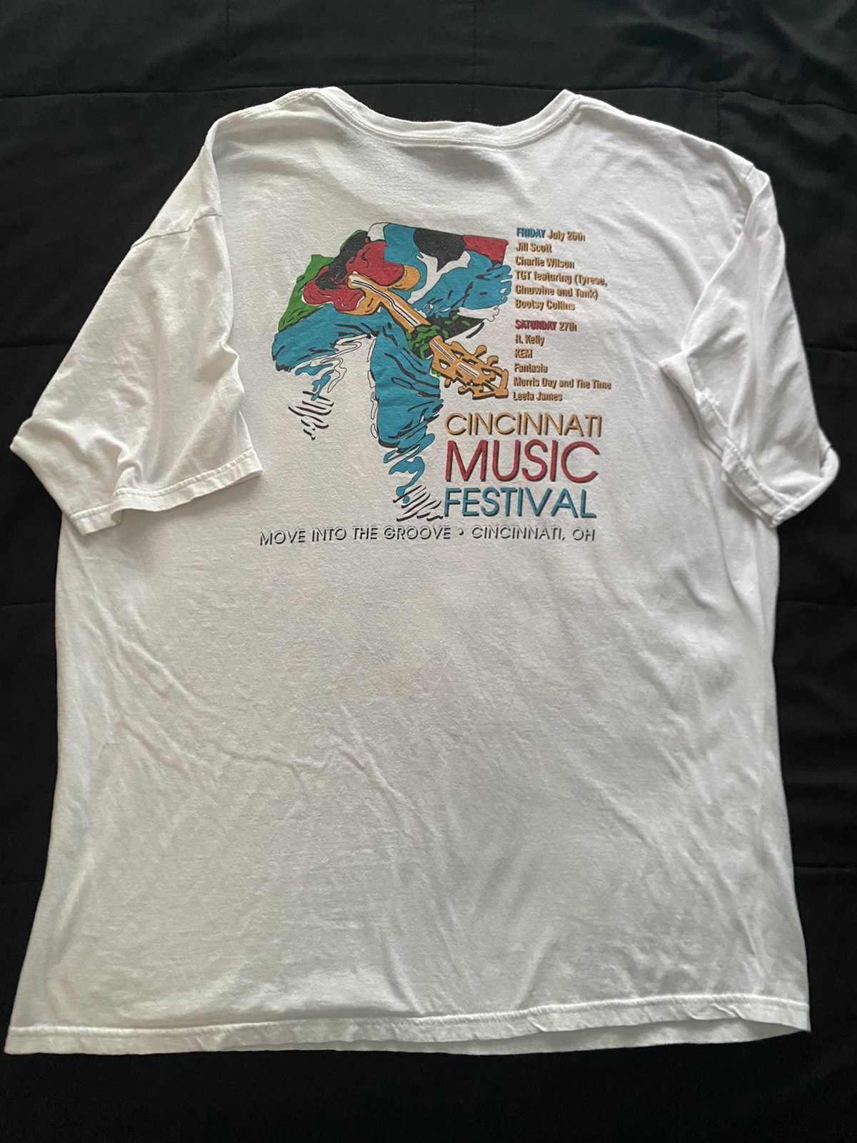 Anvil × Vintage VINTAGE STREETWEAR 2013 Cincinnati Music Festival Shirt Size US L / EU 52-54 / 3 - 2 Thumbnail