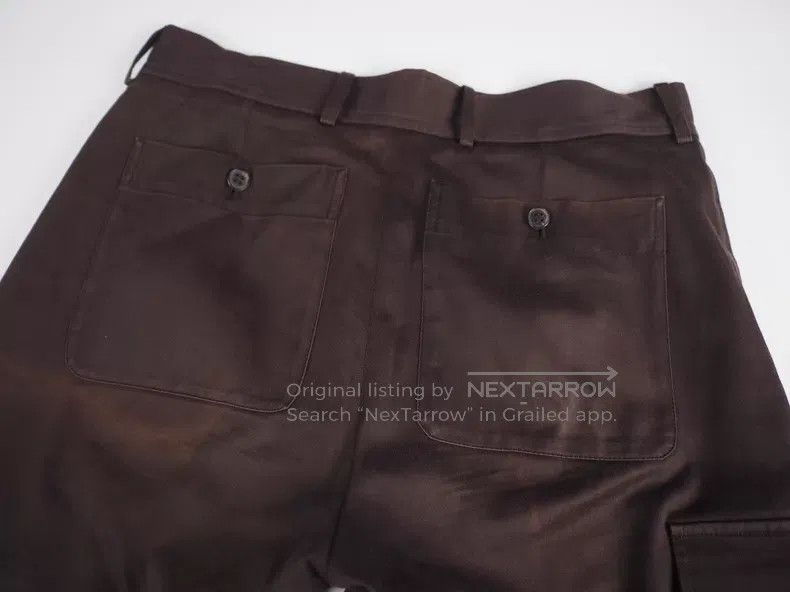 Saint Laurent Paris Saint Laurent Paris Brown Work Pants Size US 32 / EU 48 - 4 Thumbnail