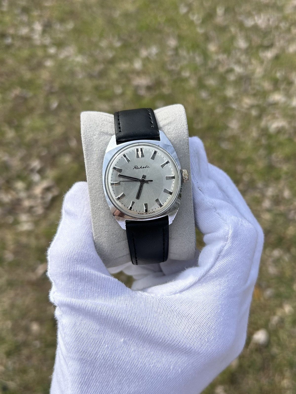 Vintage Vintage Watch Raketa Mechanical USSR Soviet Authentic 1980s Size ONE SIZE - 3 Thumbnail