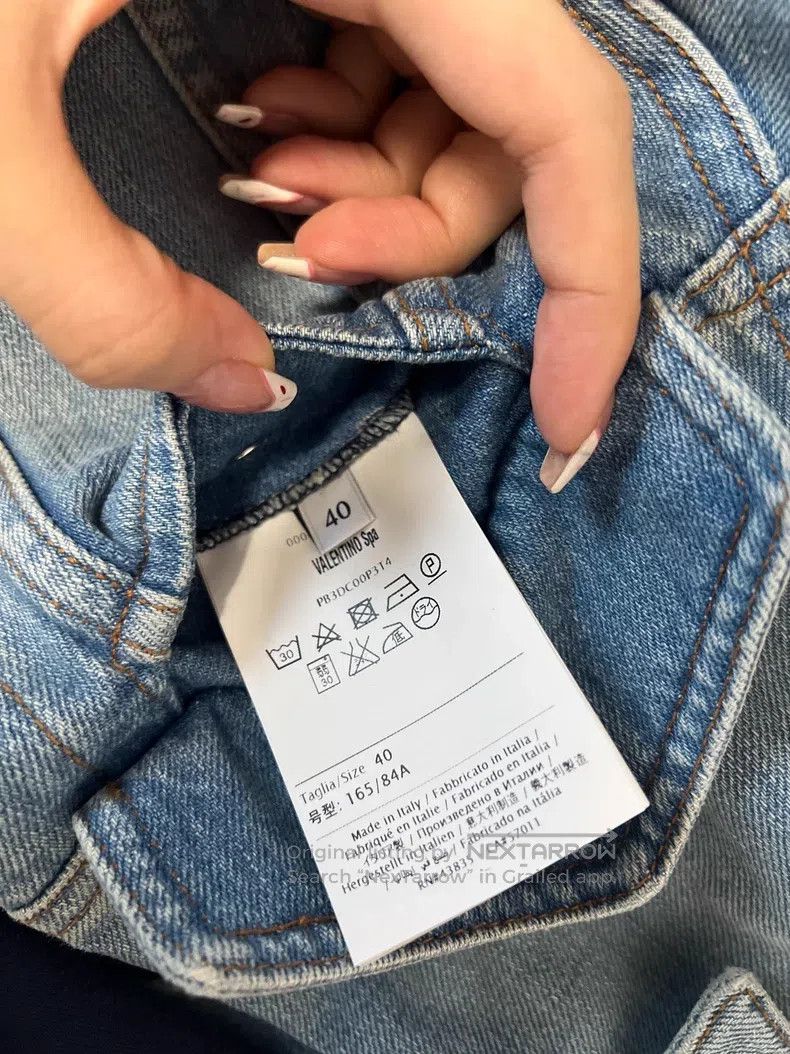 Valentino Valentino Denim jacket Size S / US 4 / IT 40 - 3 Thumbnail